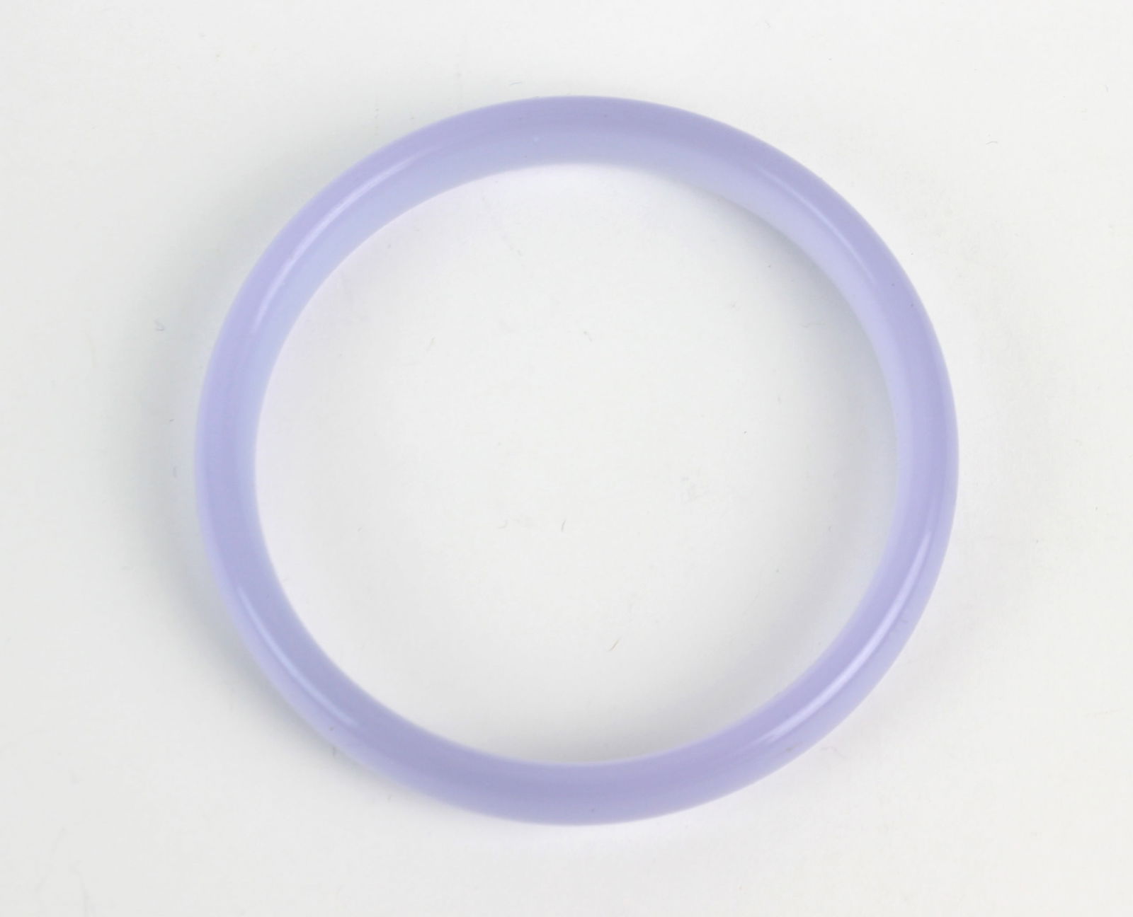 Four Lavender Hardstone Bangles - 3