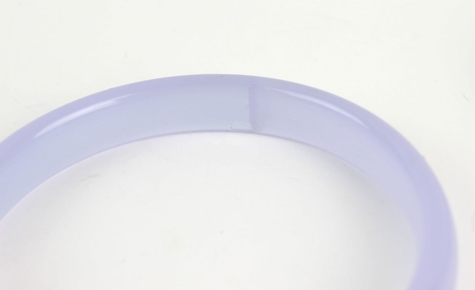 Four Lavender Hardstone Bangles - 5