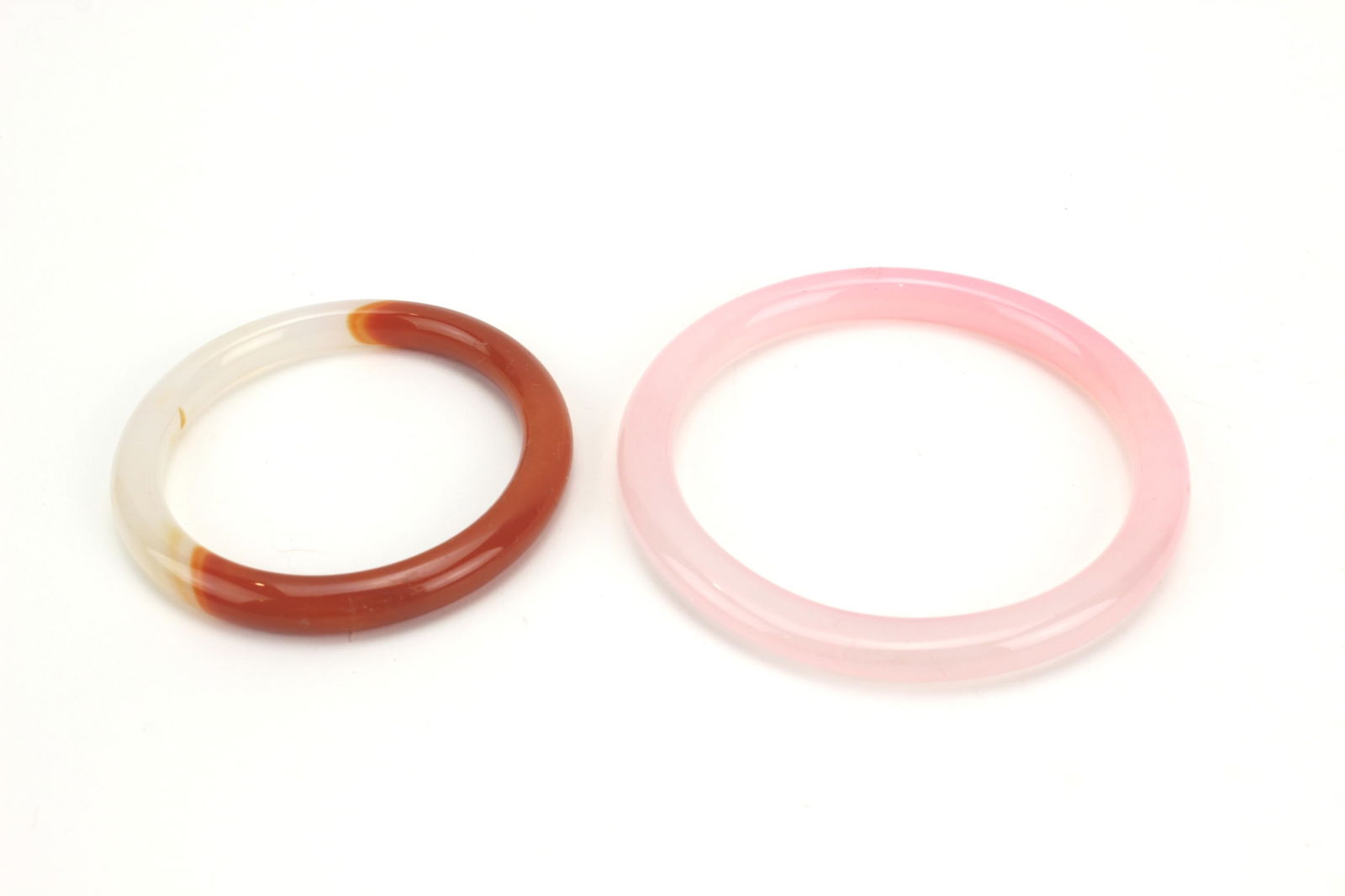 Four Assorted Hardstone Bangles - 3