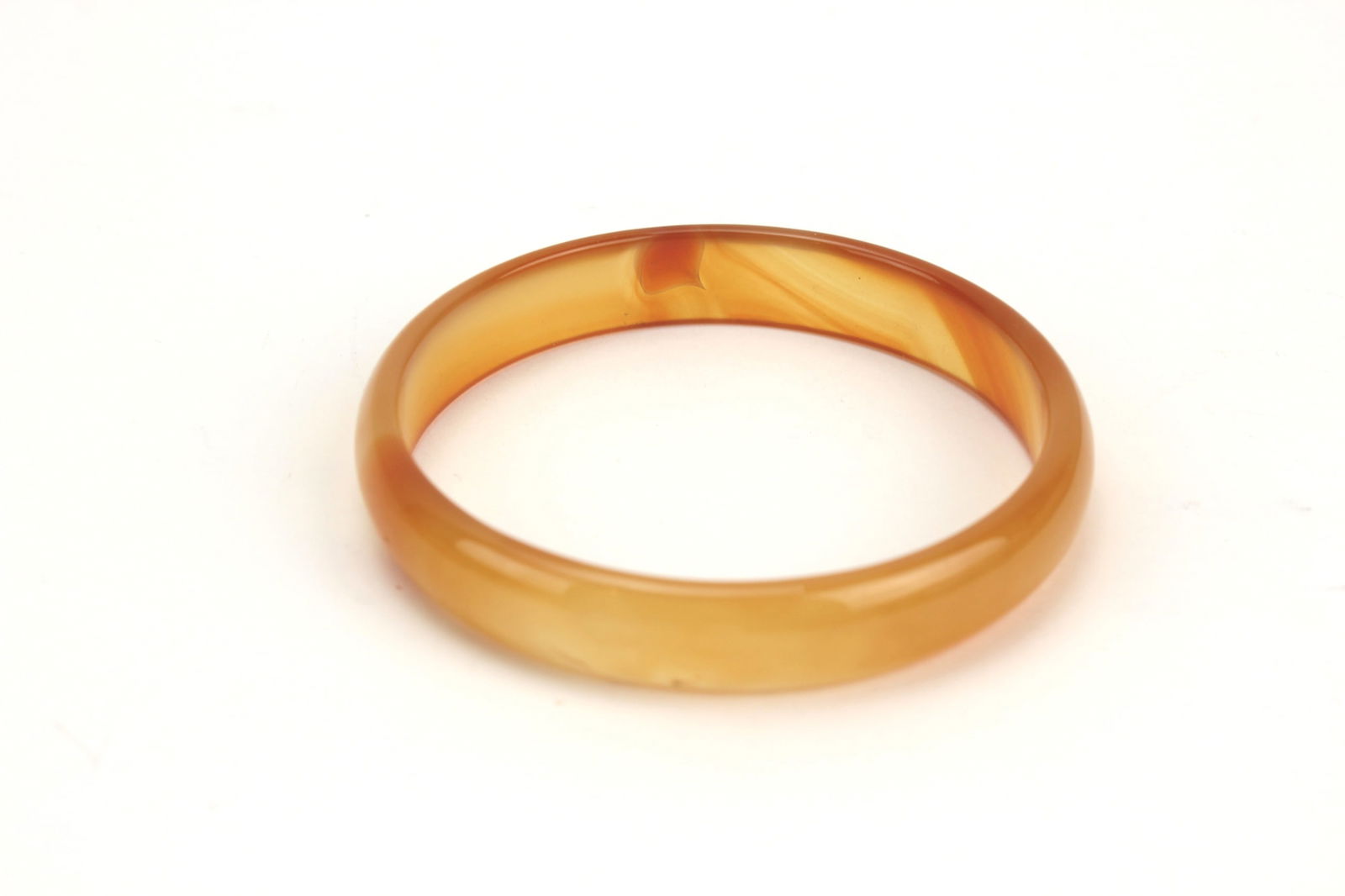 Five Assorted Hardstone Bangles - 4