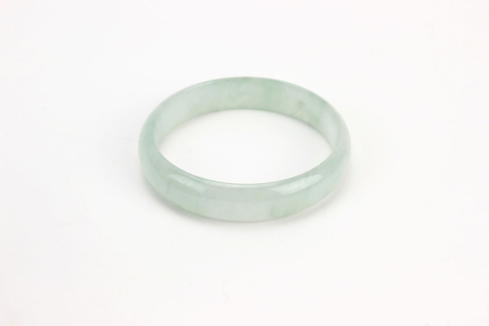 Five Green Jadeite Rings - 5