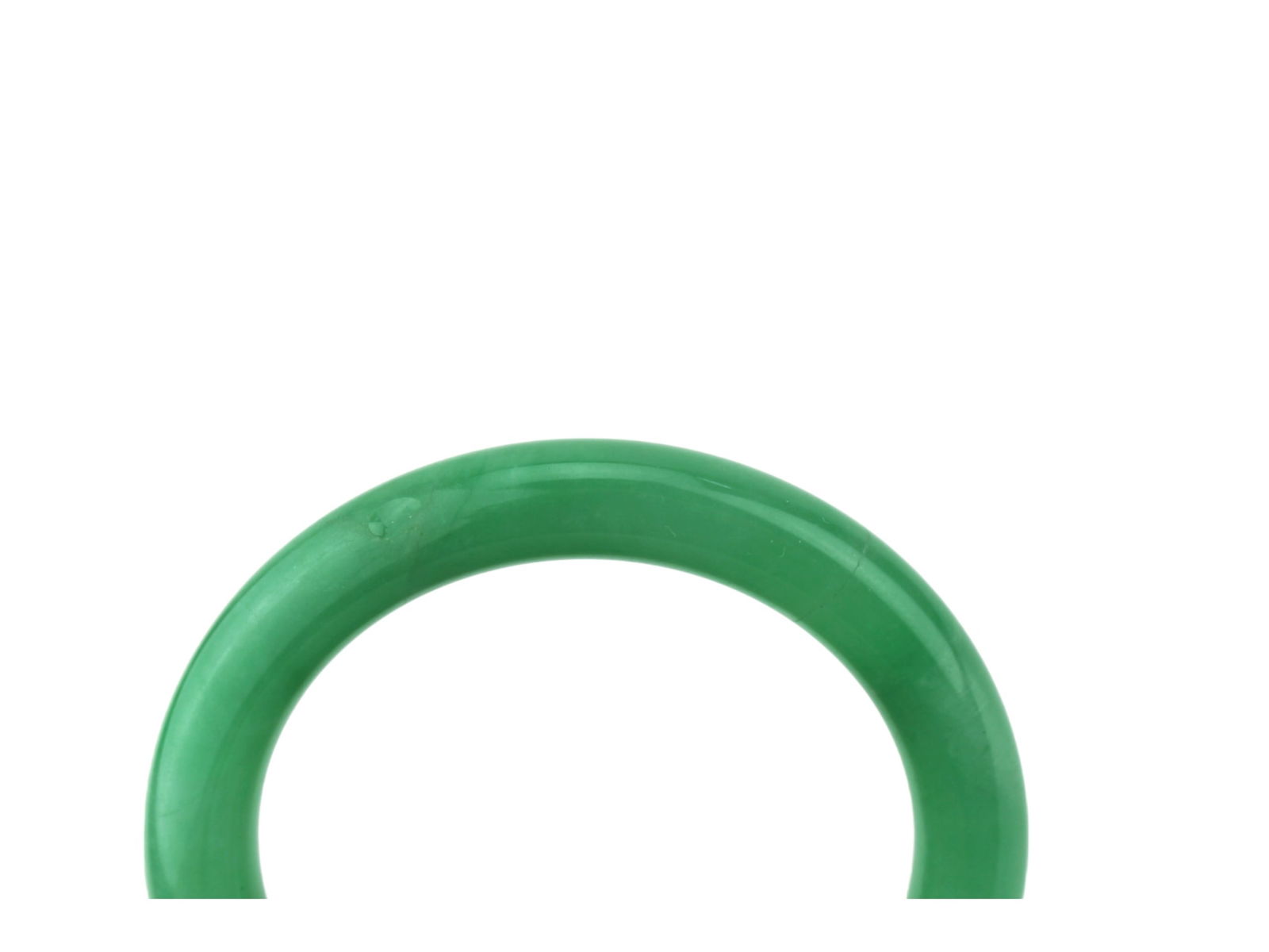 Two Green and Lavender Jadeite Bangles - 3