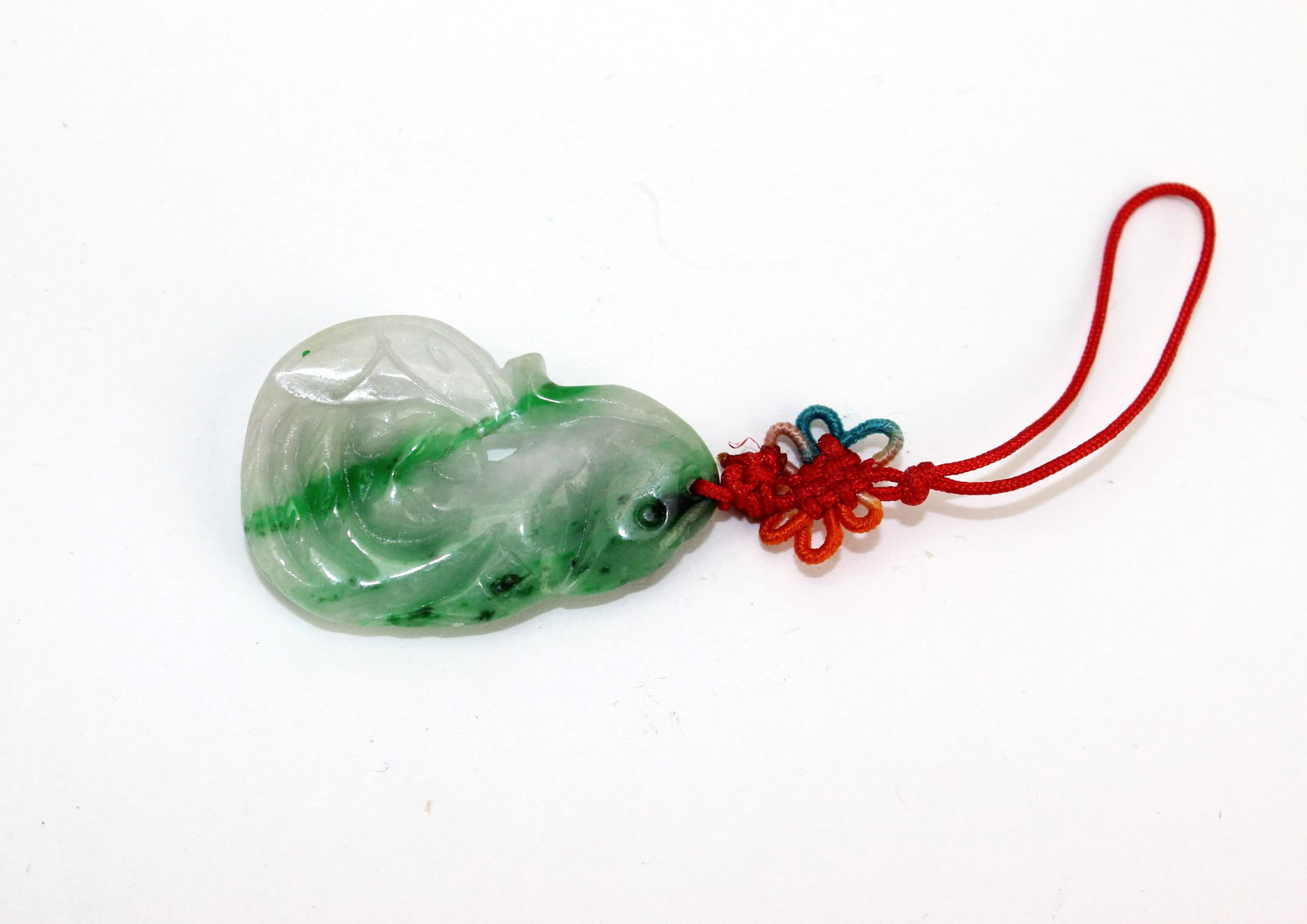 Two Carved Jadeite Pendants - 6