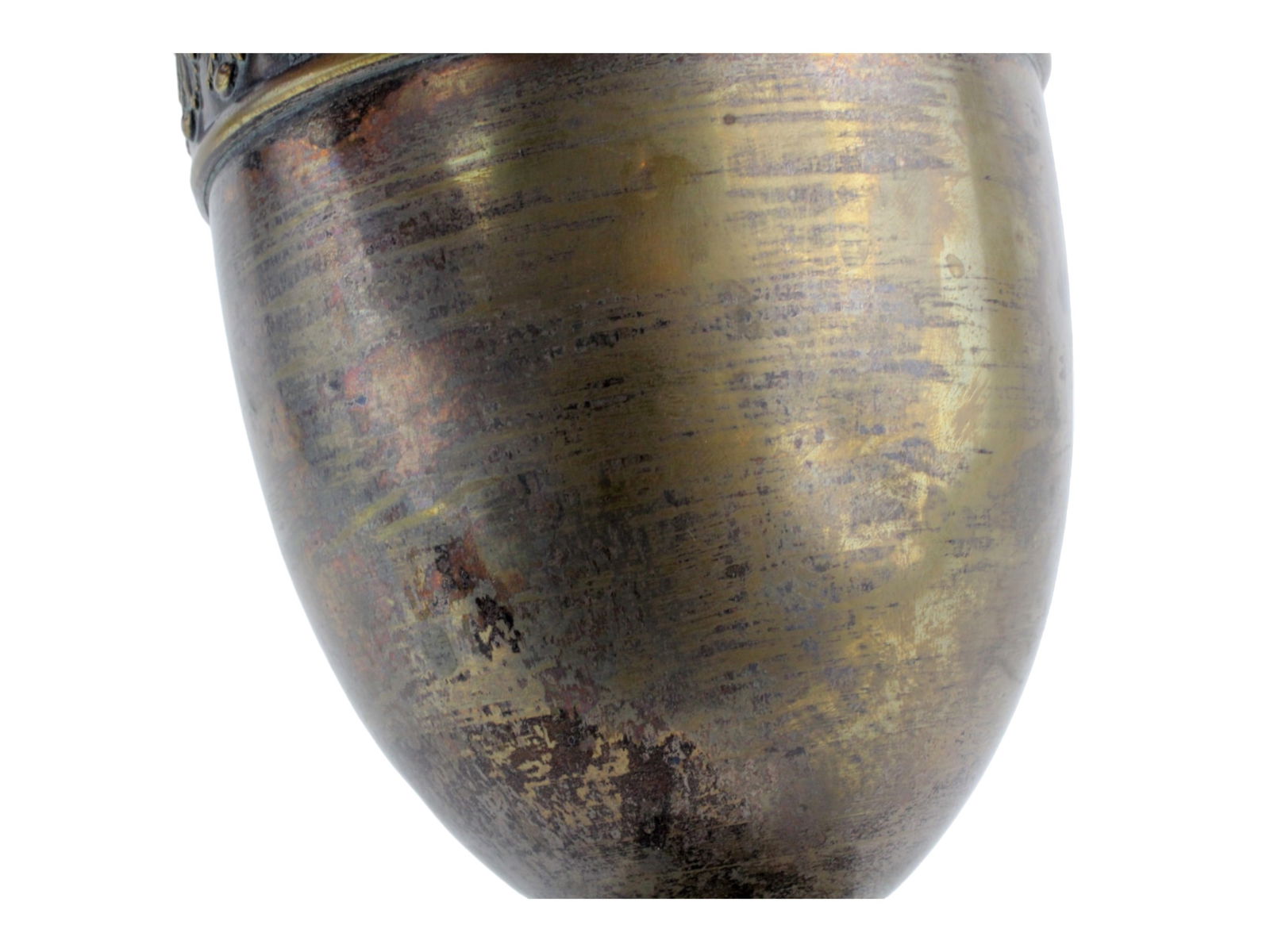 Classical Brass Urn with Handles - 6