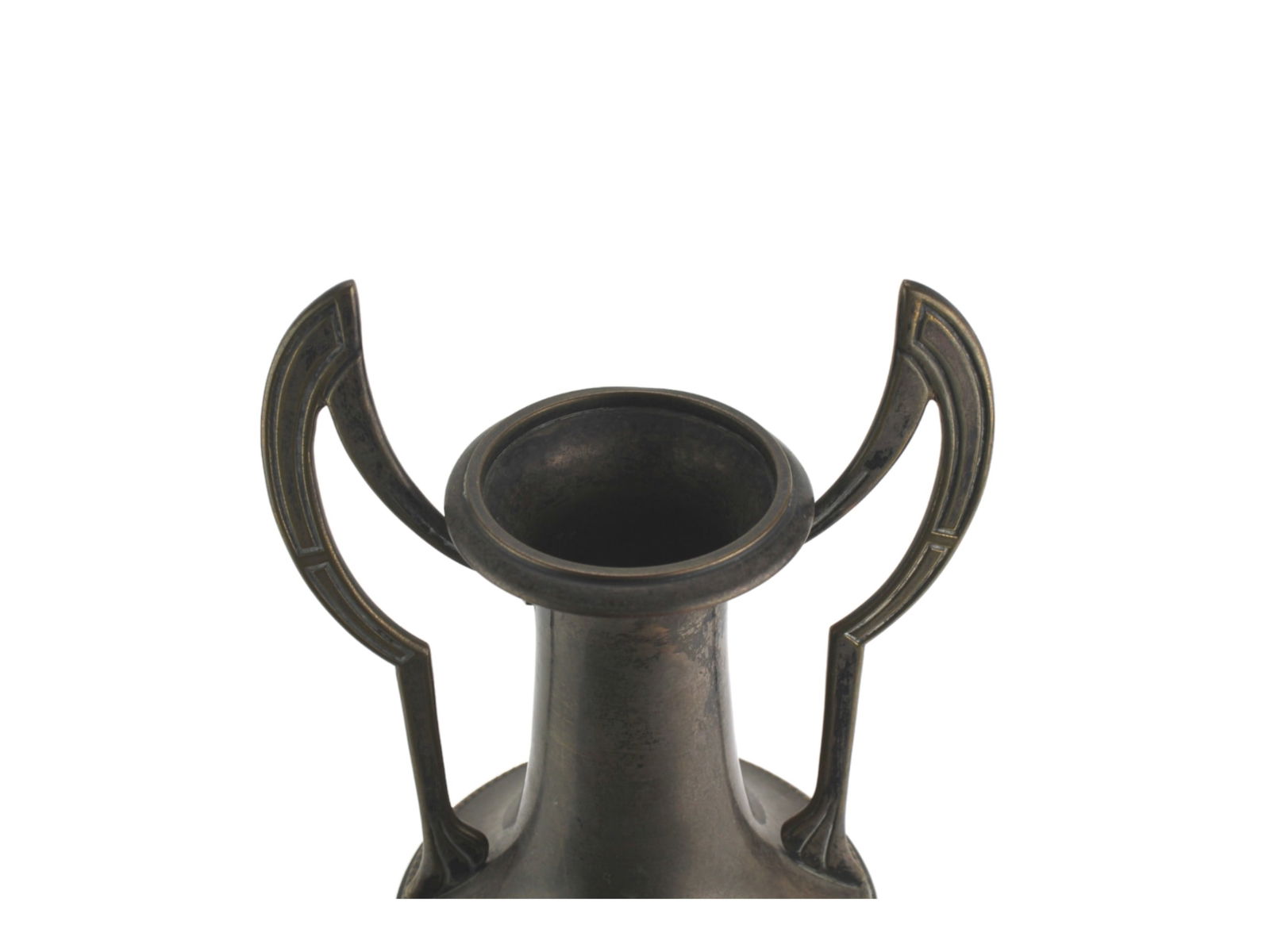 Classical Brass Urn with Handles - 8