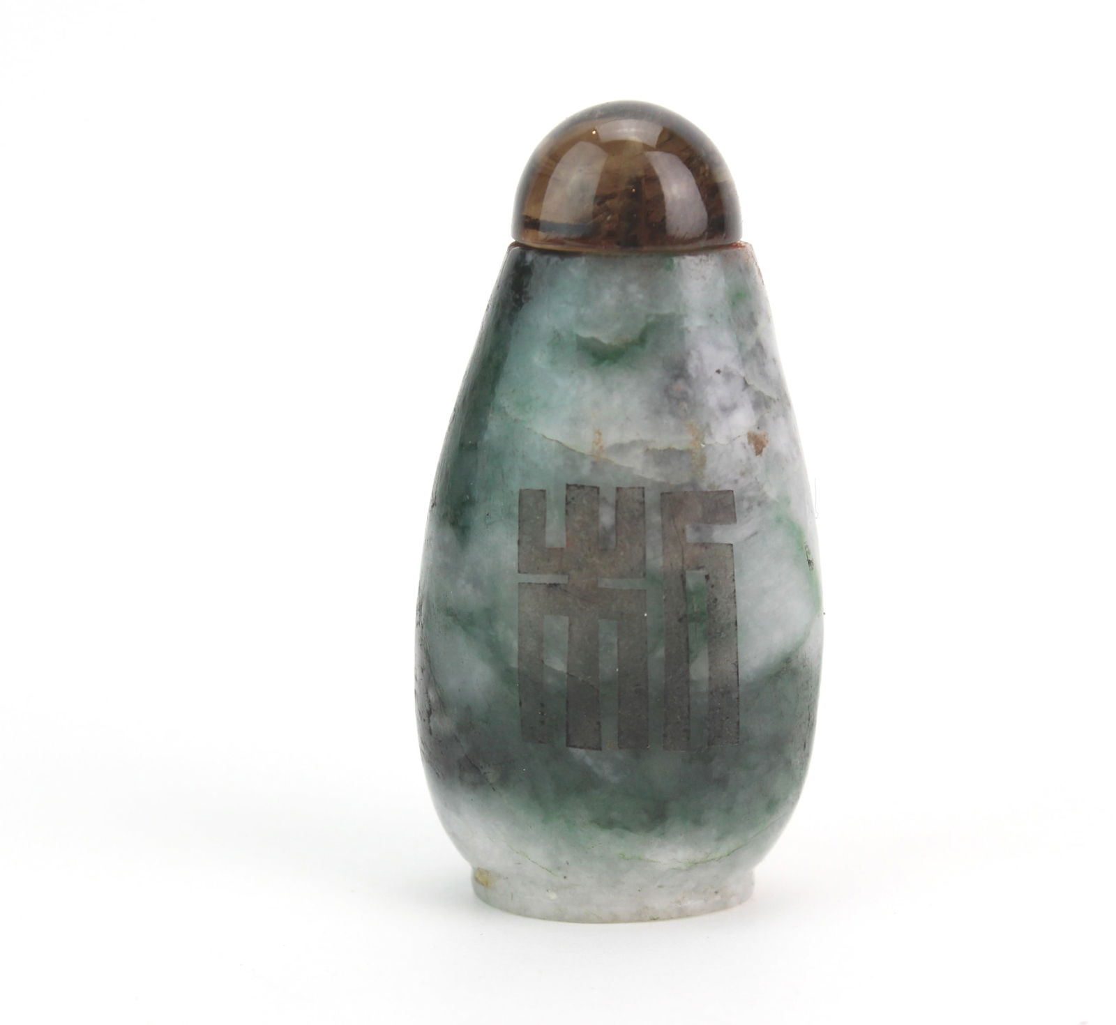 Chinese Carved Jade Snuff Bottle (1 of 5)