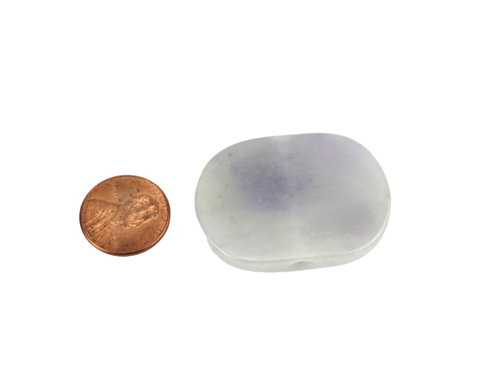 Translucent Lavender Jadeite Pendant - 5