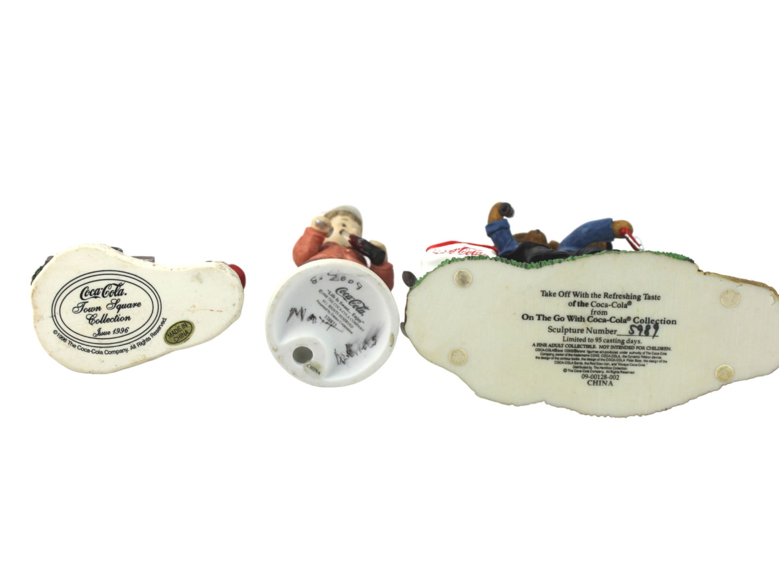 SEVEN VARIOUS COCA-COLA FIGURINES - 3