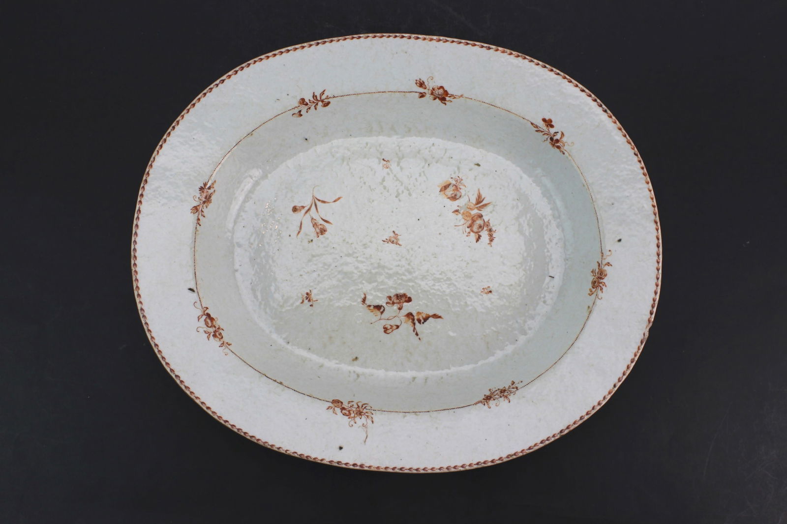 Chinese Export Porcelain Floral Platter (1 of 8)