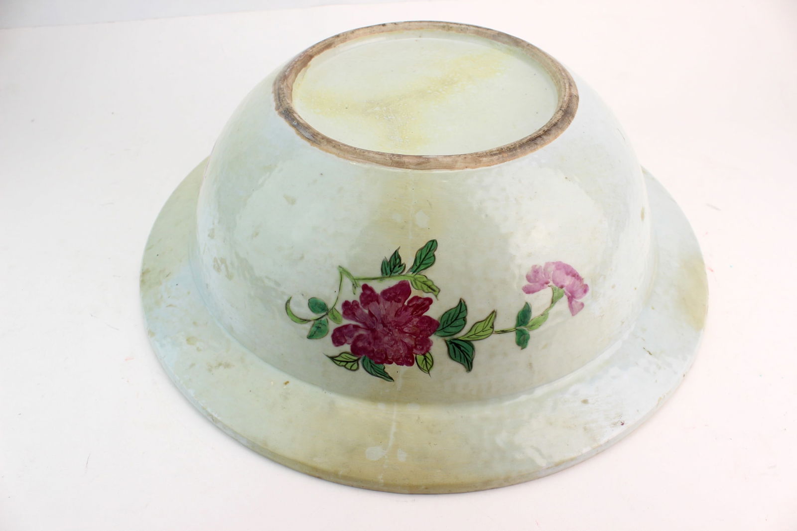 Chinese Export Rose Mandarin Basin - 12