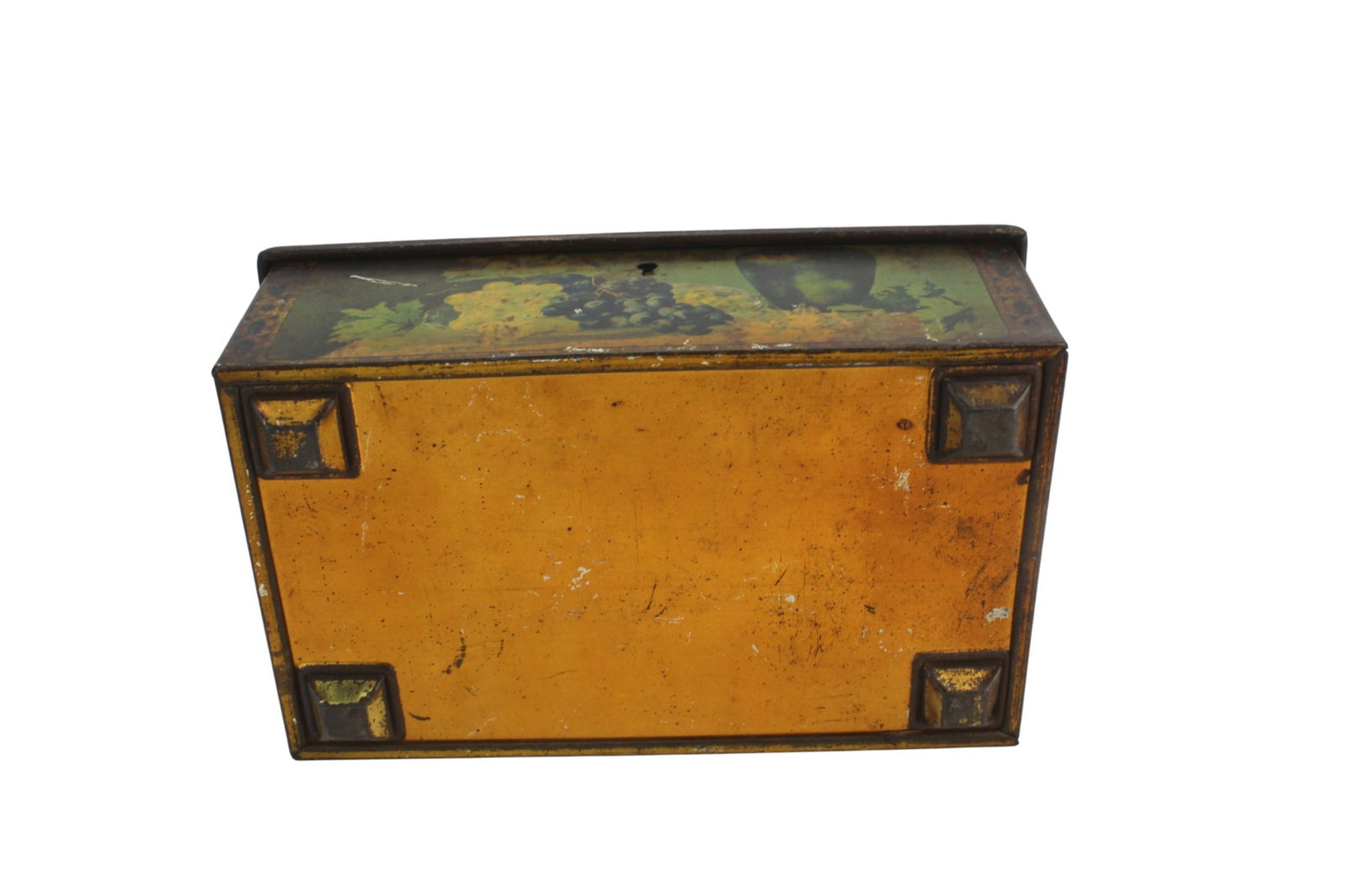 Two Vintage Fruit-Decorated Tin Boxes - 9