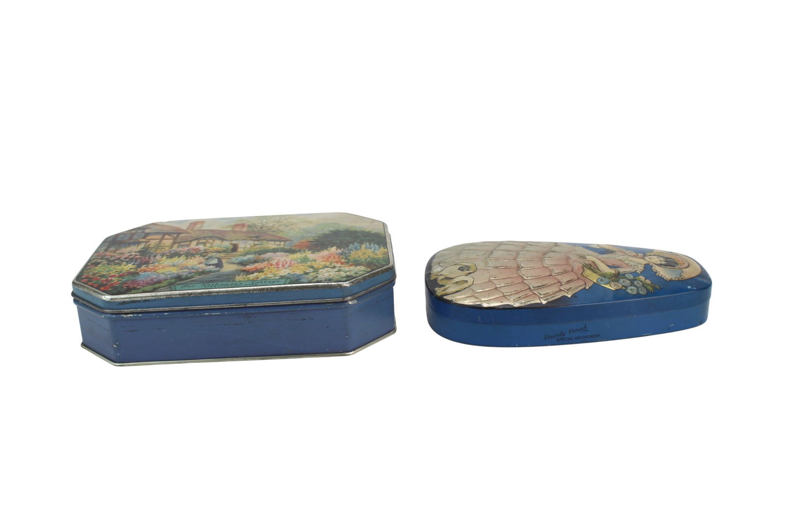 Vintage English Toffee & Candy Tin Boxes (2pcs) (1 of 17)