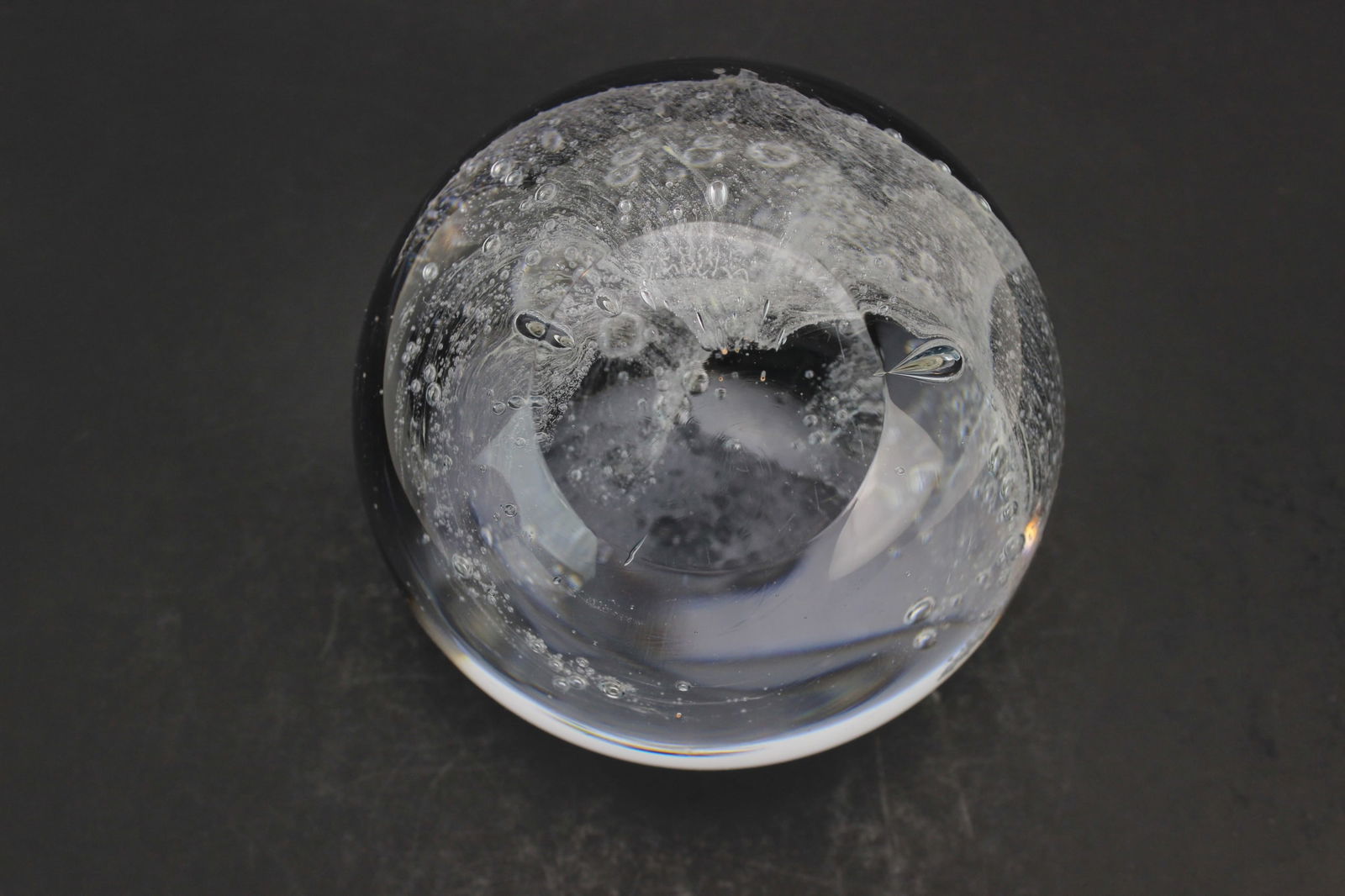 Two Robert Deeble Art Glass Paperweights - 9