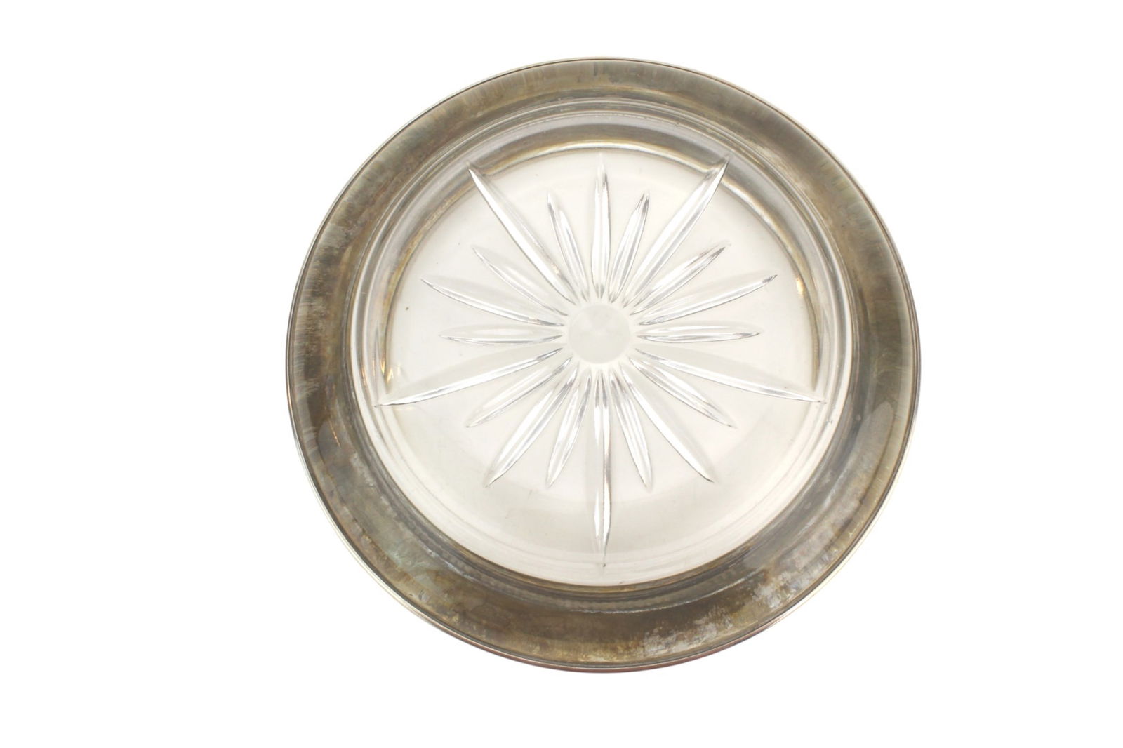Frank Whiting Sterling Glass Coaster - 2