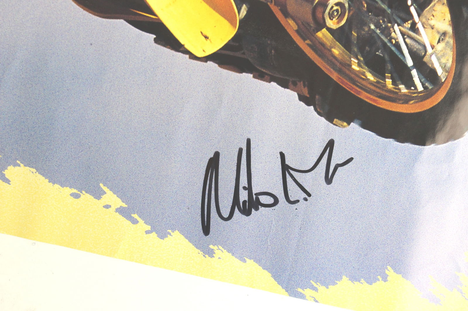 Two Signed Motorcycle Racing Posters - 3