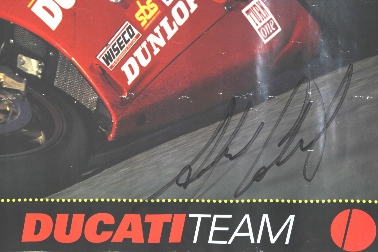 Anthony Gobert Signed Ducati Racing Poster - 2