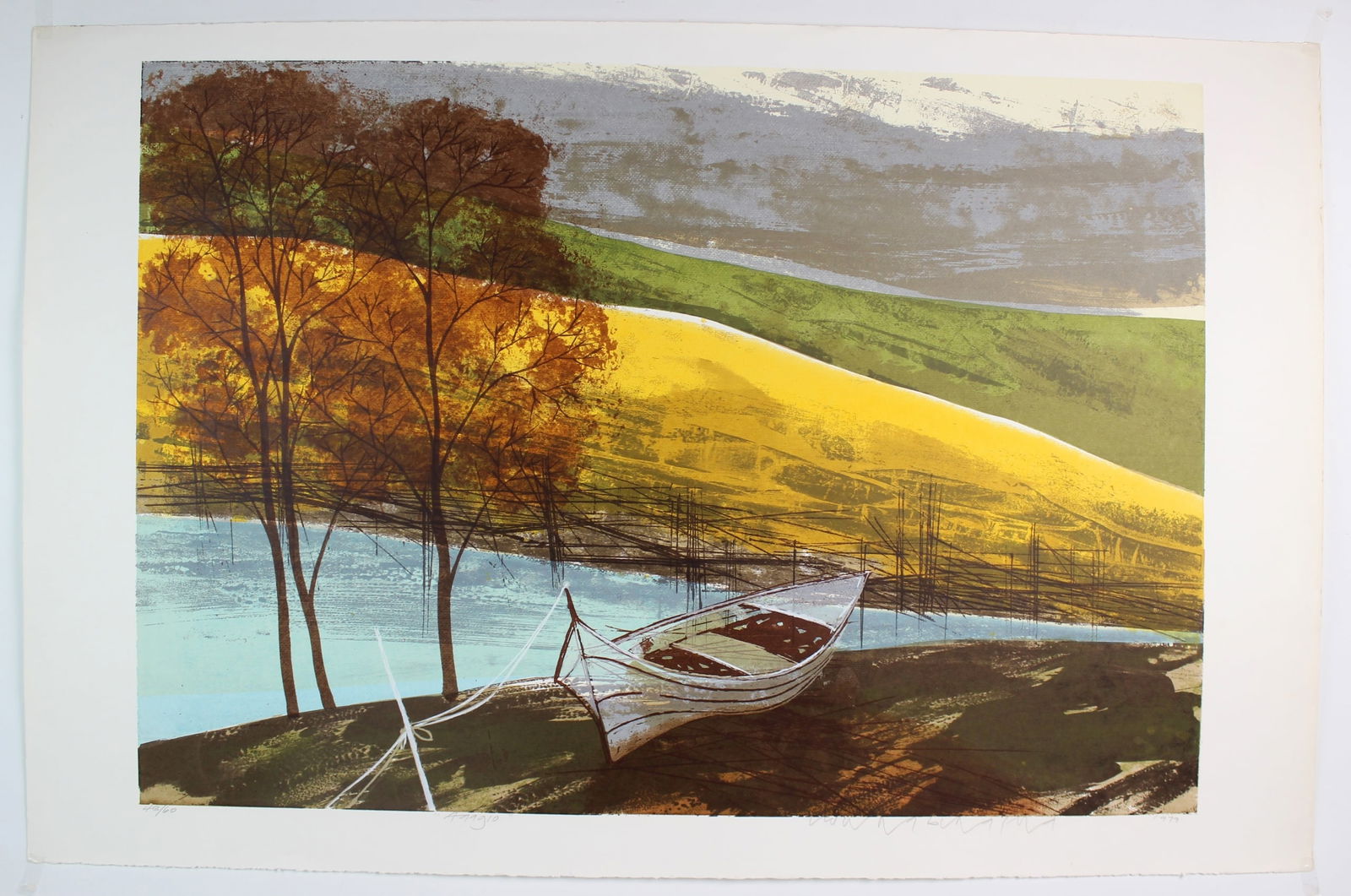 Howard Bradford, Annglo, Signed Serigraph (1 of 3)