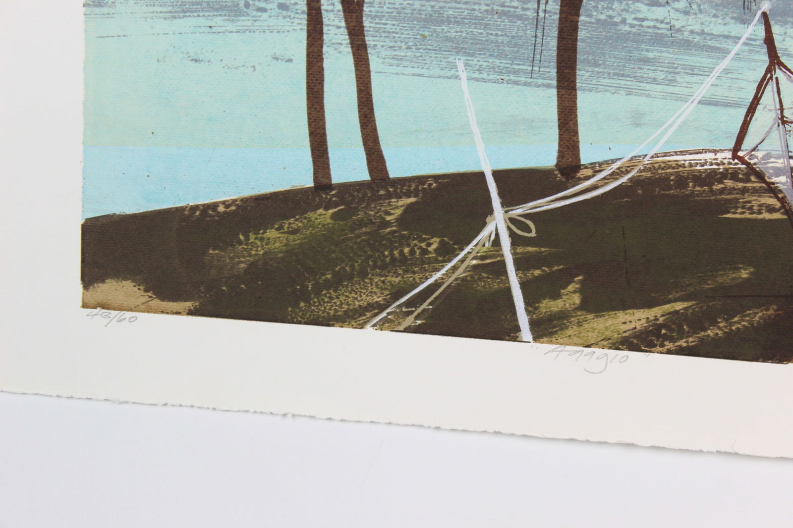 Howard Bradford, Annglo, Signed Serigraph - 3