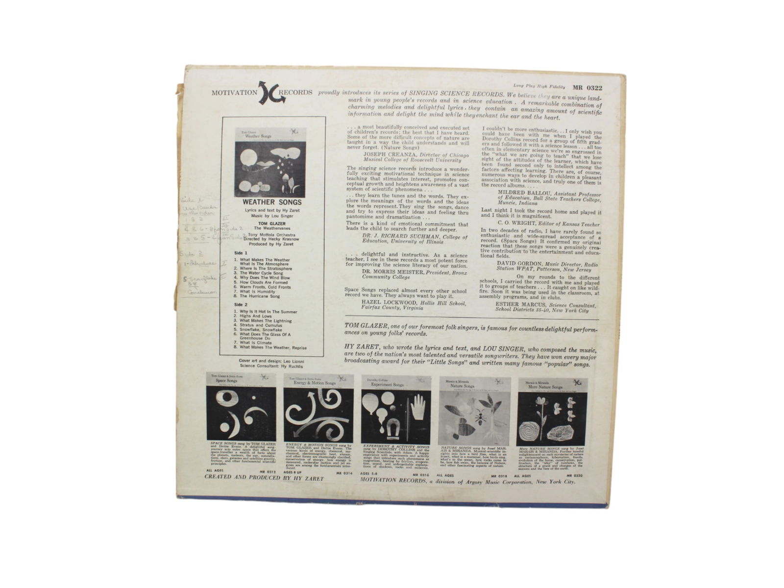 Five 12-inch Vinyl Audio Records - 18