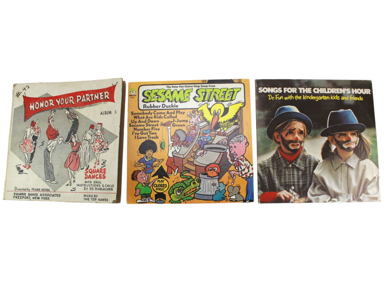 Three Sets of 12-inch Vinyl Audio Records (1 of 10)