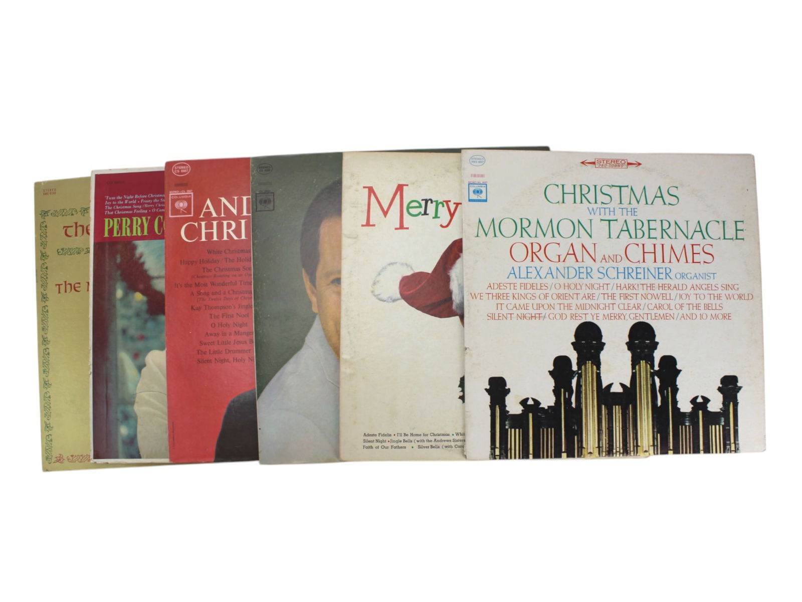 Six Christmas 12-inch Vinyl Records (1 of 19)