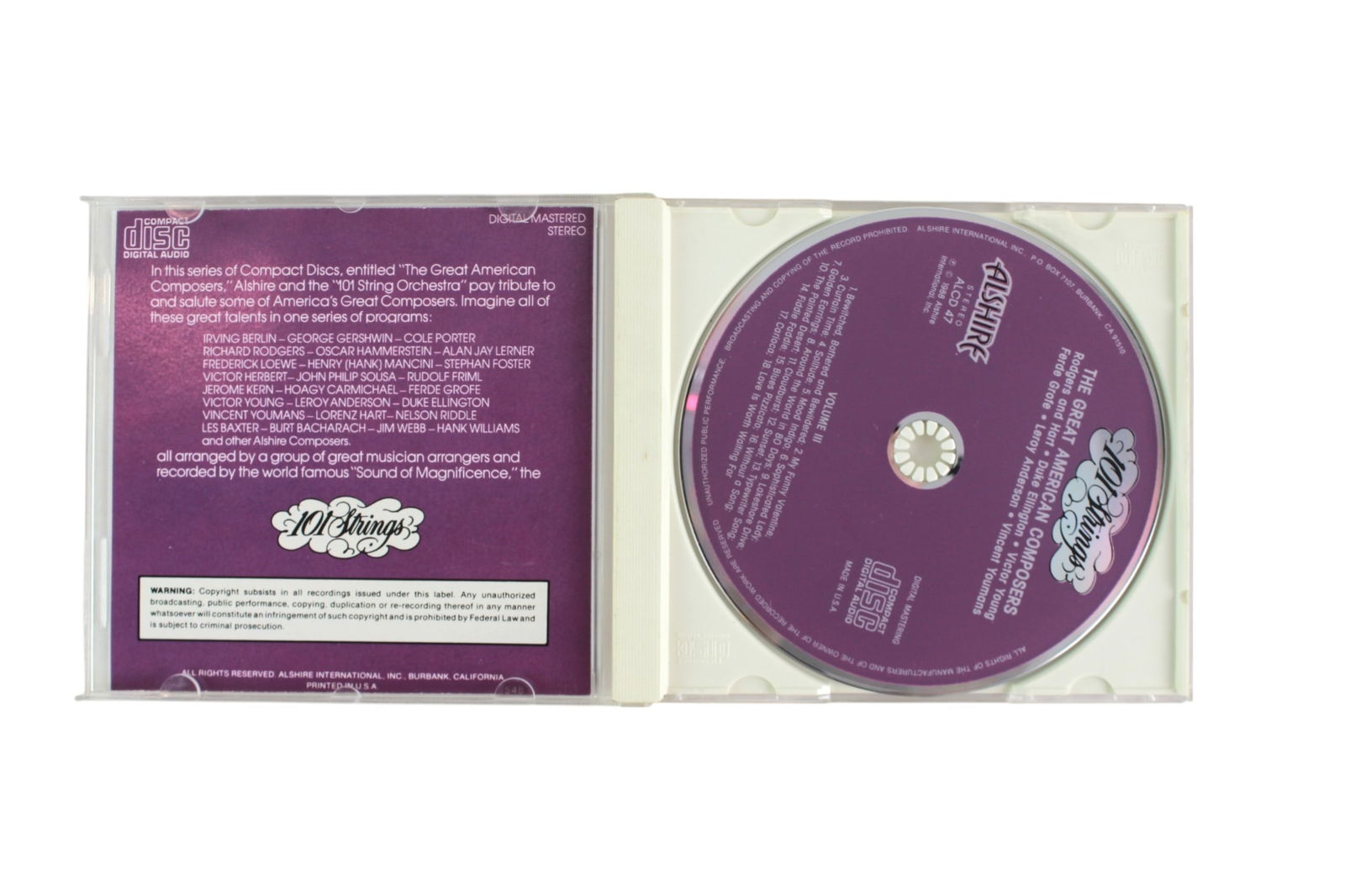 Five Classic Music CDs - 16