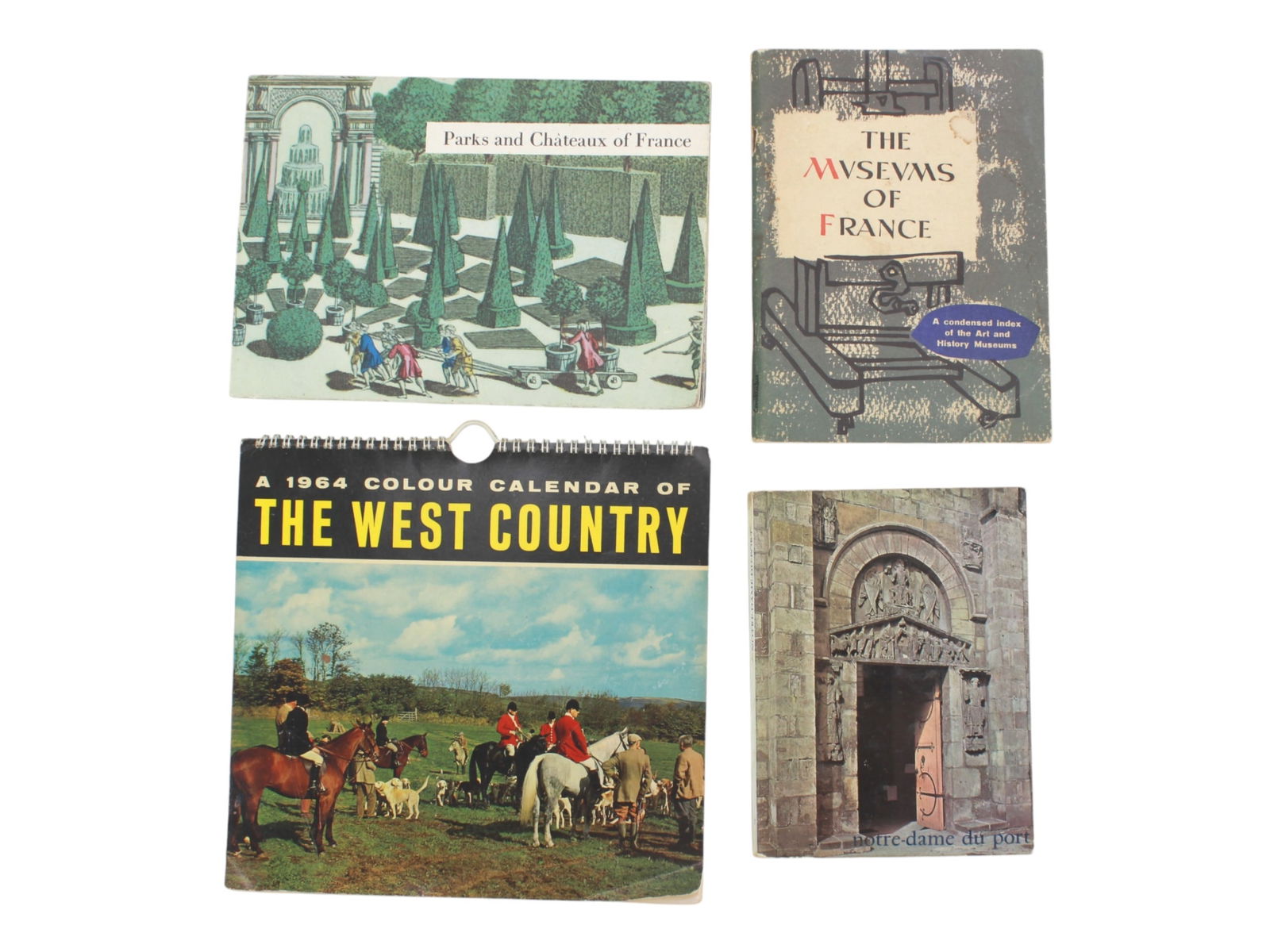 Four 1960S Europe Tourist Booklets and Calendar (1 of 20)