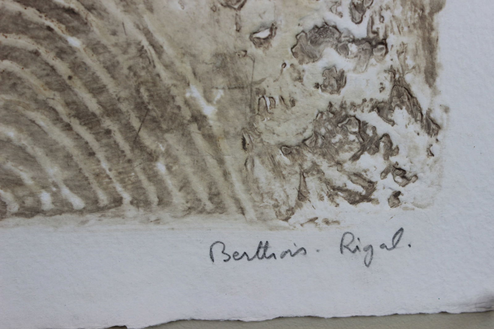 Bernard Berthois-Rigal, Signed Original Etching - 2