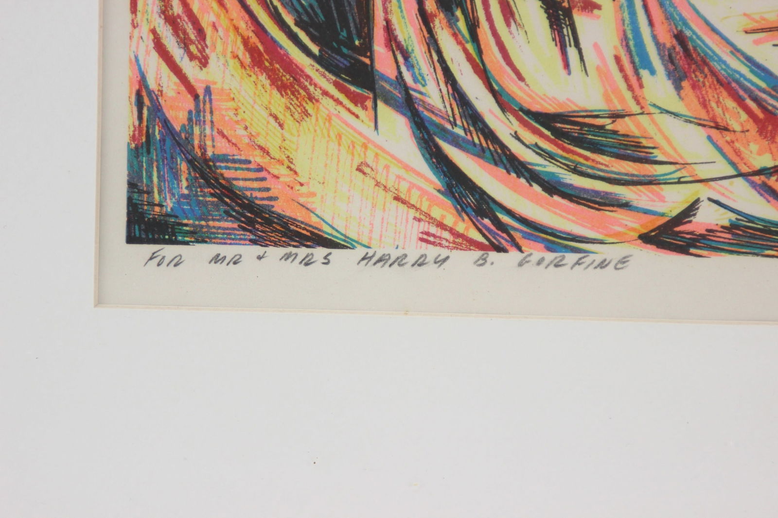 William Leizman, Swirl Composition, Lithograph - 4