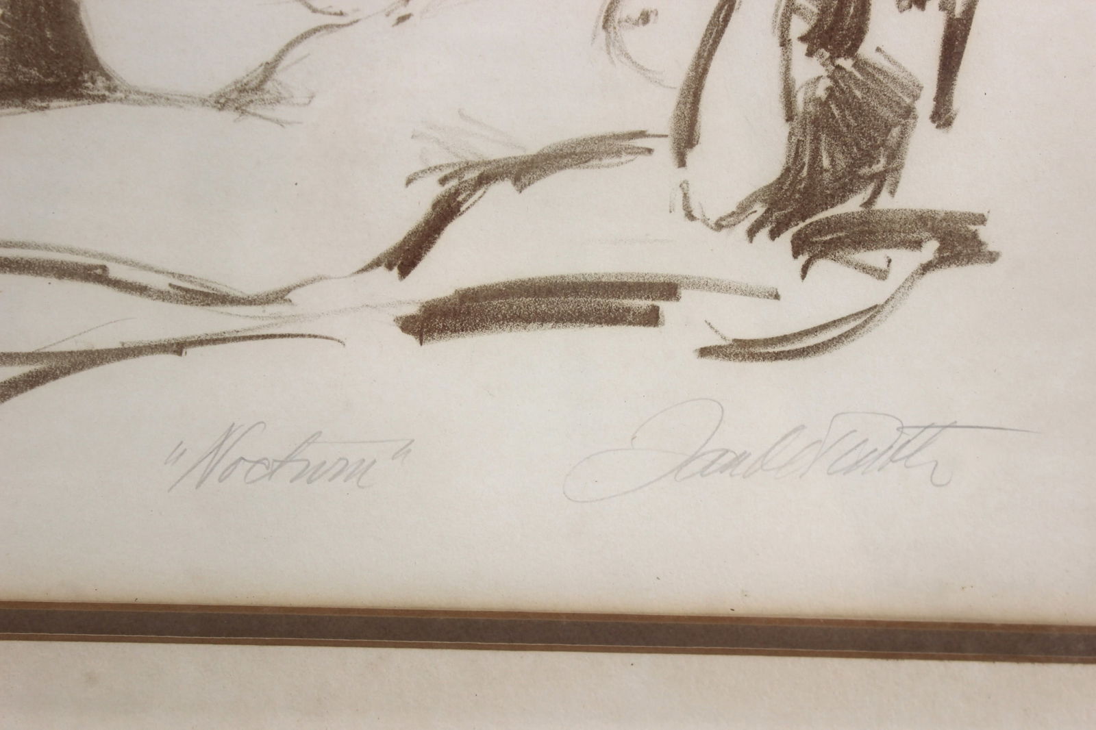 Jan De Ruth, Nocturne, Signed Lithograph - 3