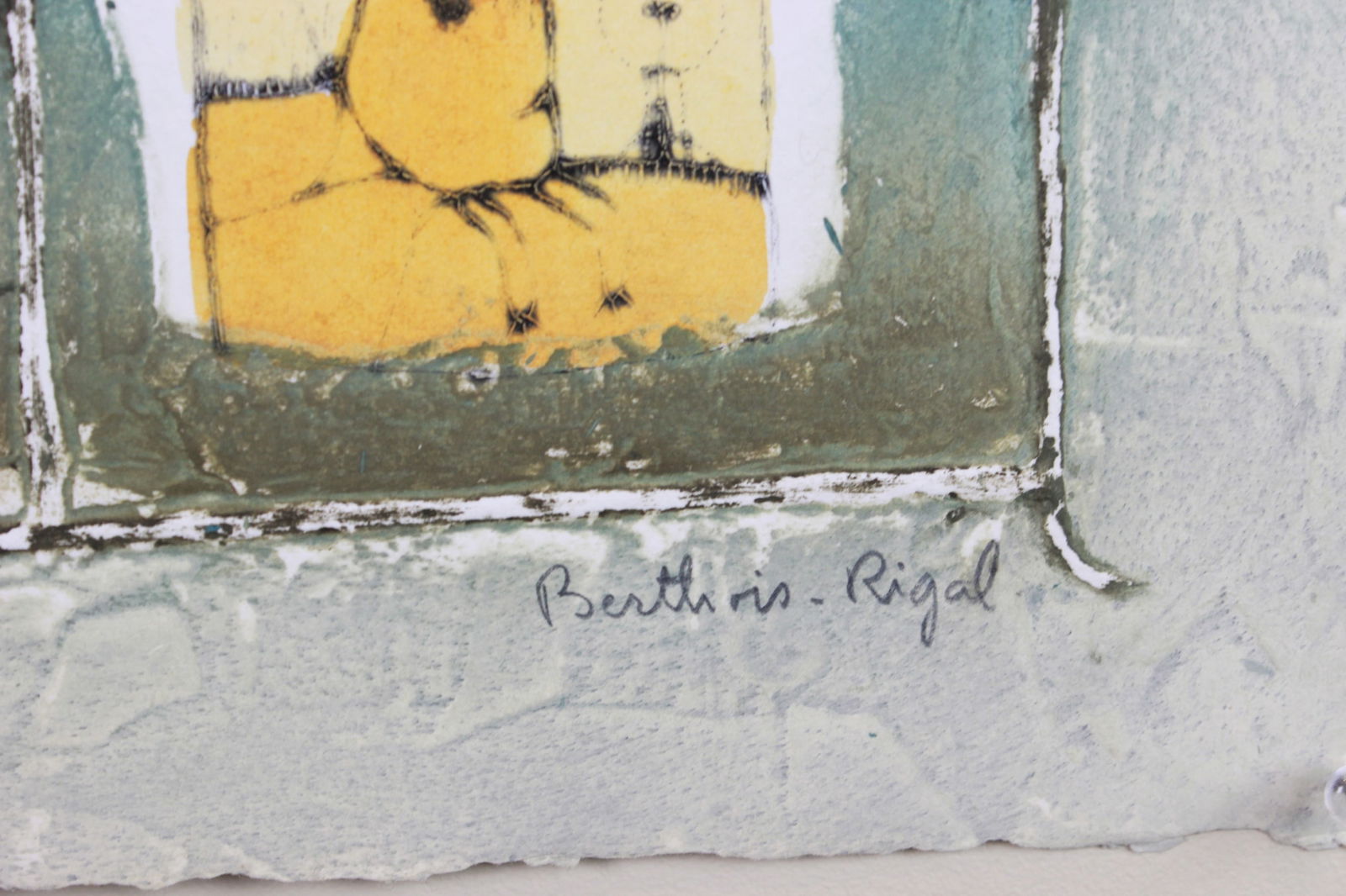 Signed Etching by Bernard Berthois-Rigal - 2