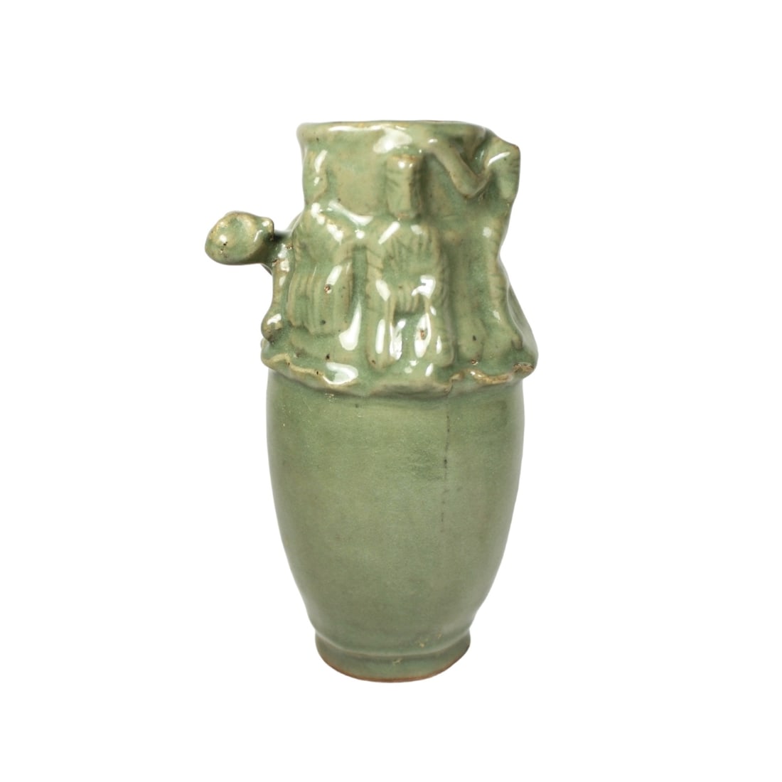 Chinese Long Quan Celadon Porcelain Vase (1 of 5)