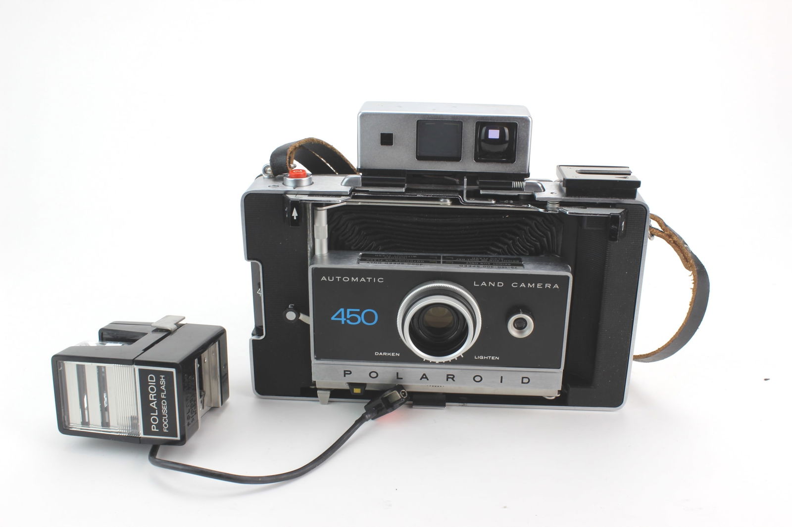 Polaroid Automatic 450 Land Camera Set - 10