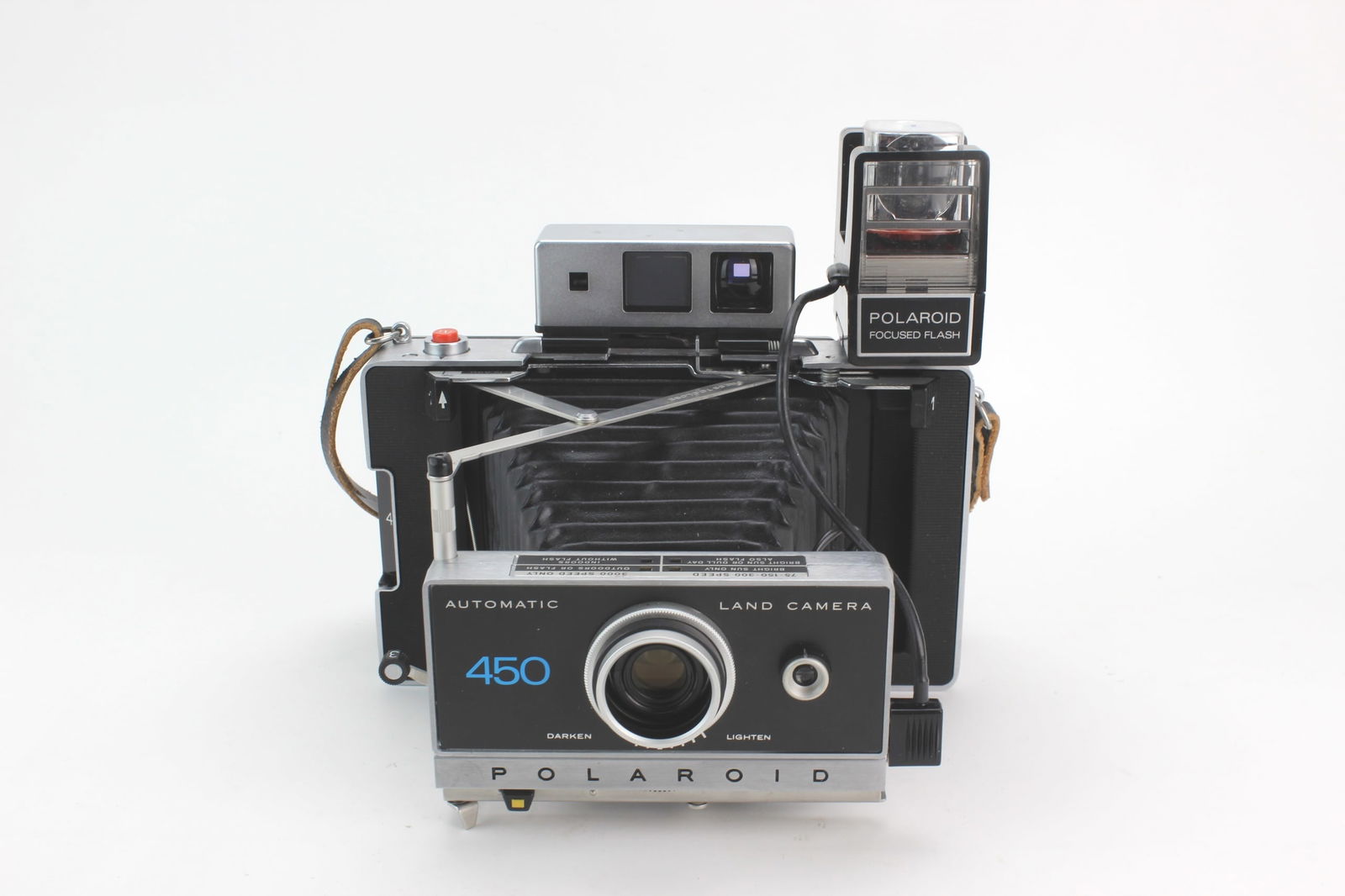 Polaroid Automatic 450 Land Camera Set - 2