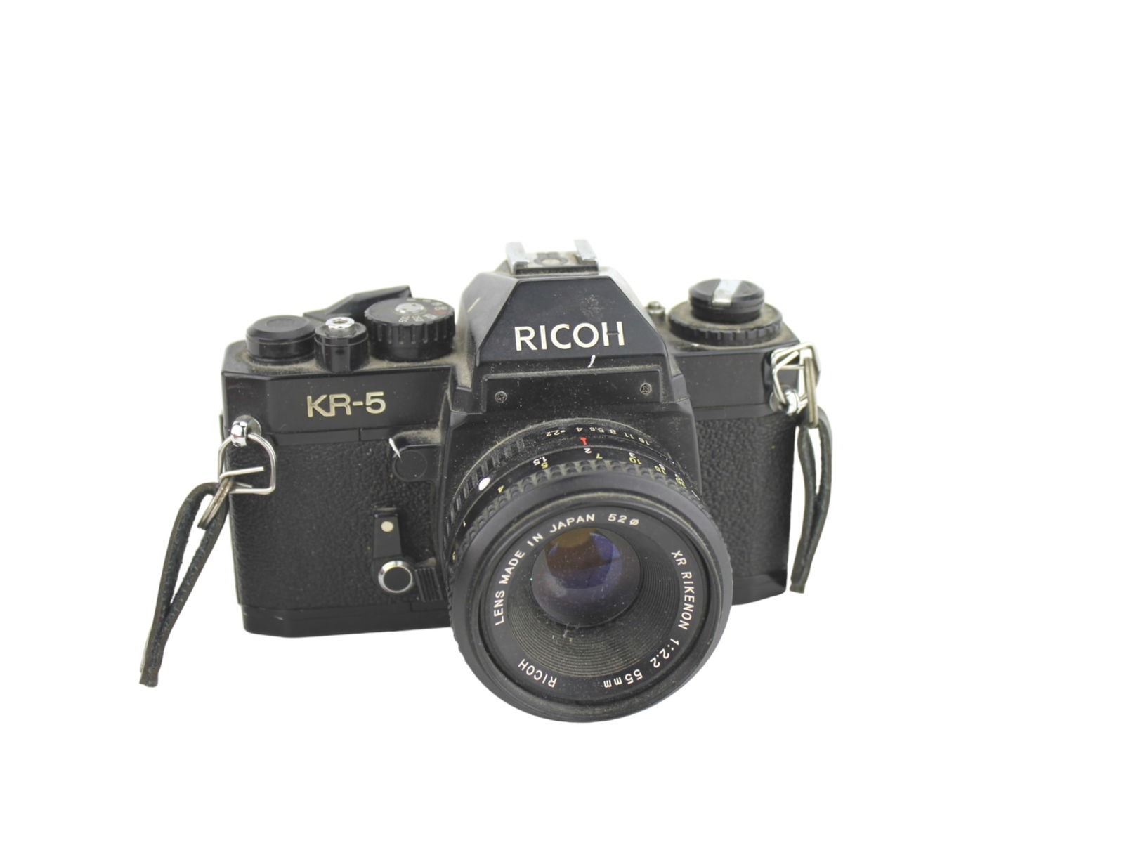 RICOH KR-5 (BLACK) 35MM SLR CAMERA (1 of 8)