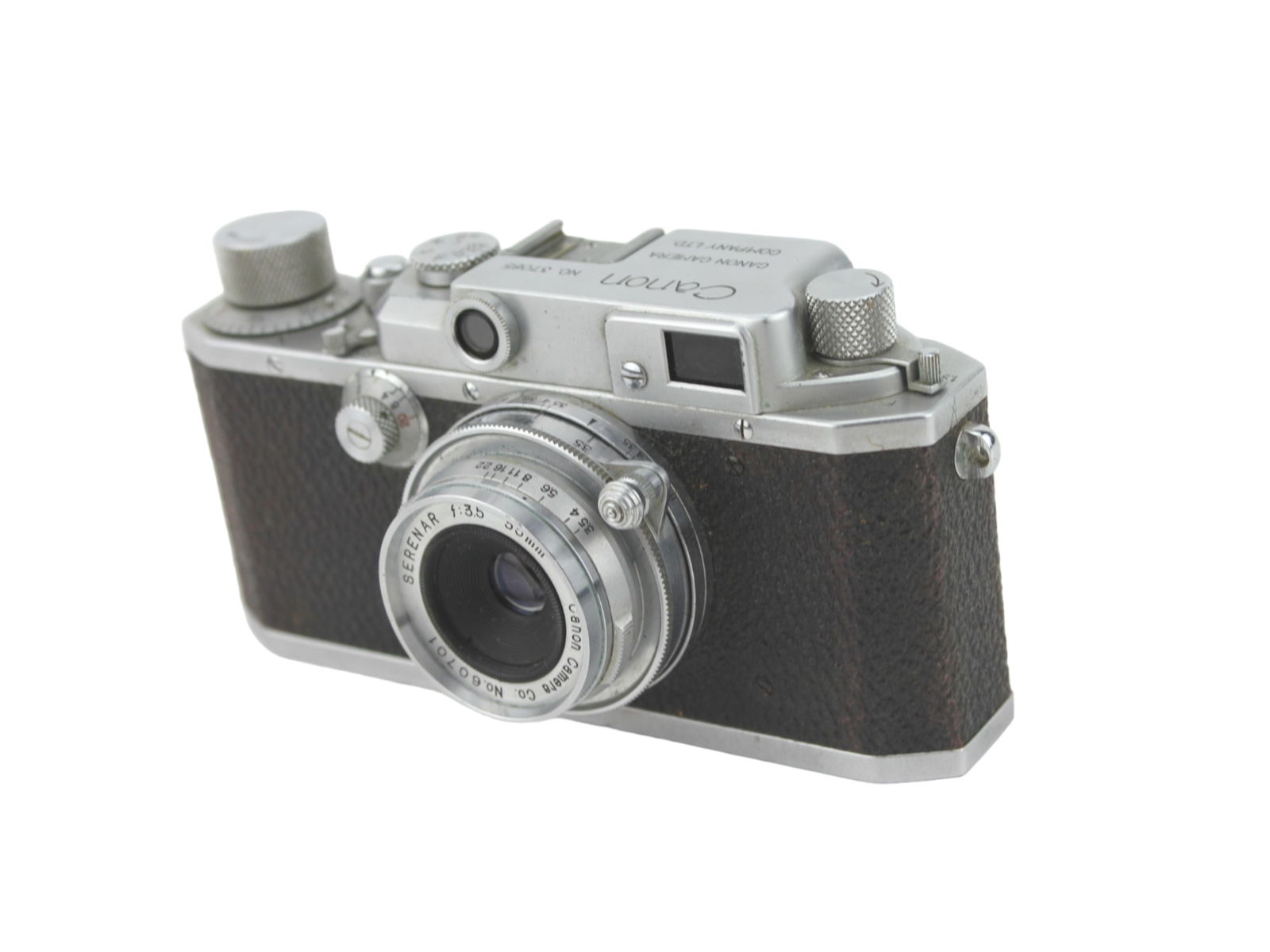 CANON IIB 35MM RANGEFINDER CAMERA - 3