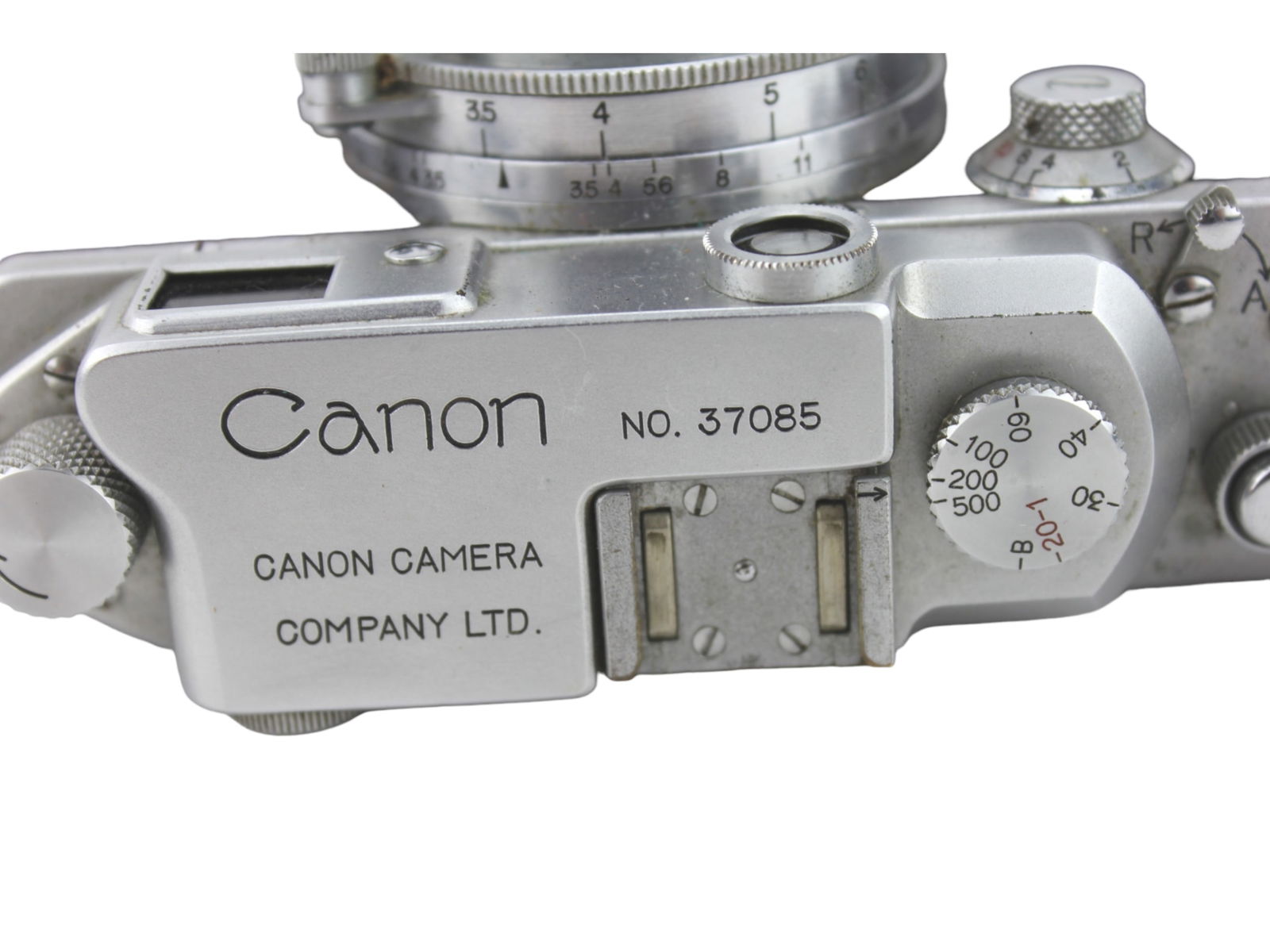 CANON IIB 35MM RANGEFINDER CAMERA - 5