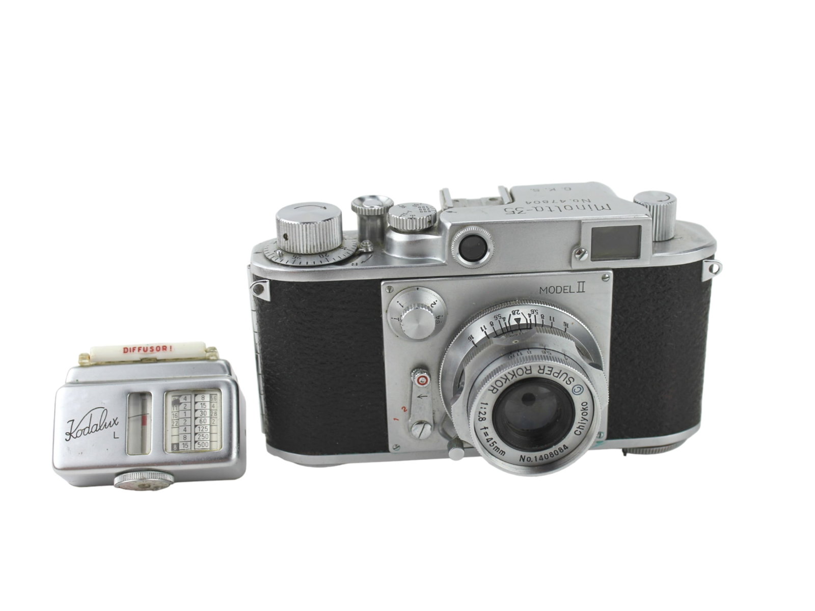 MINOLTA 35 MODEL II RANGEFINDER CAMERA (1 of 13)