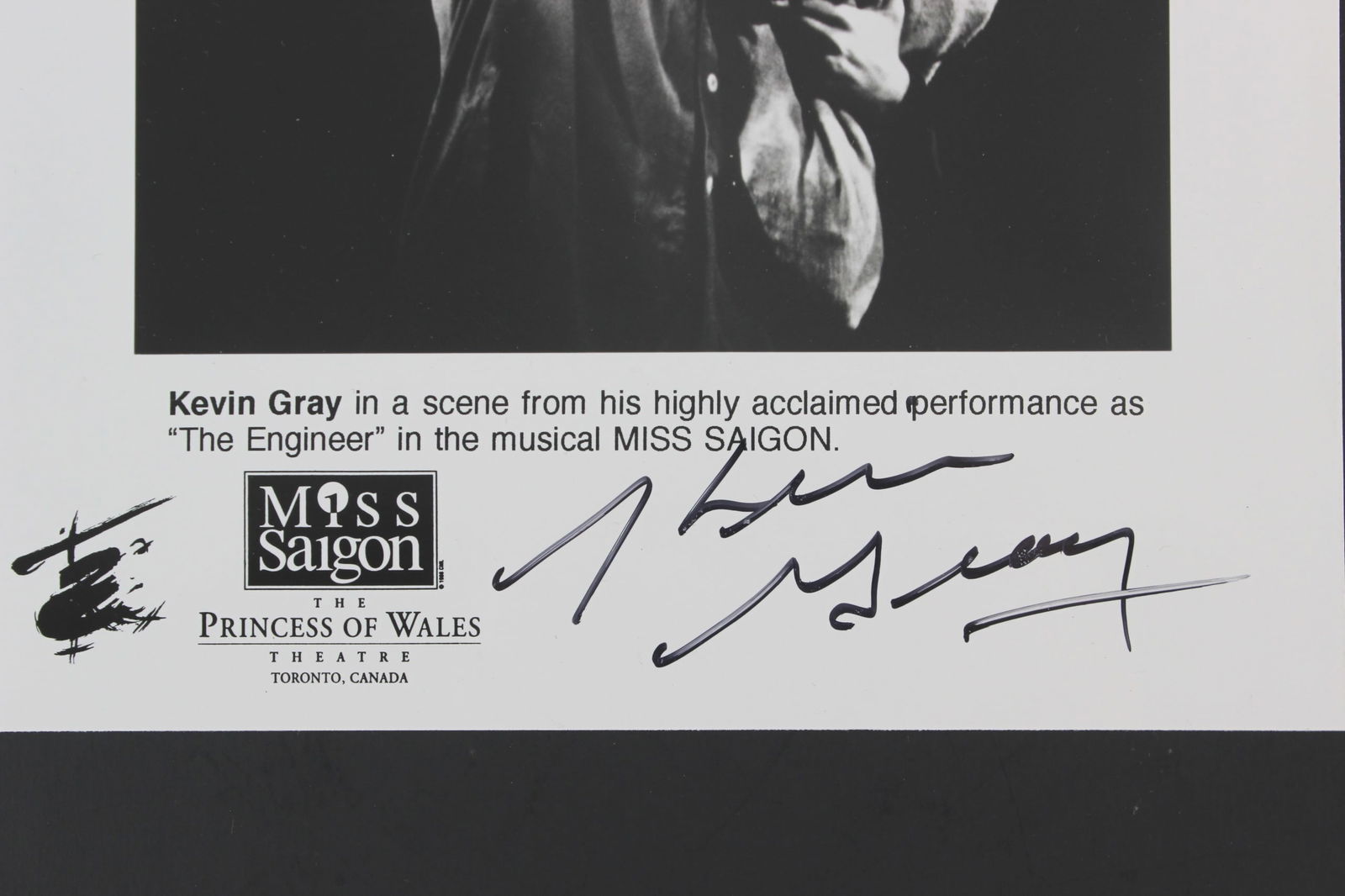 Two Kevin Gray Signed Photos - 5