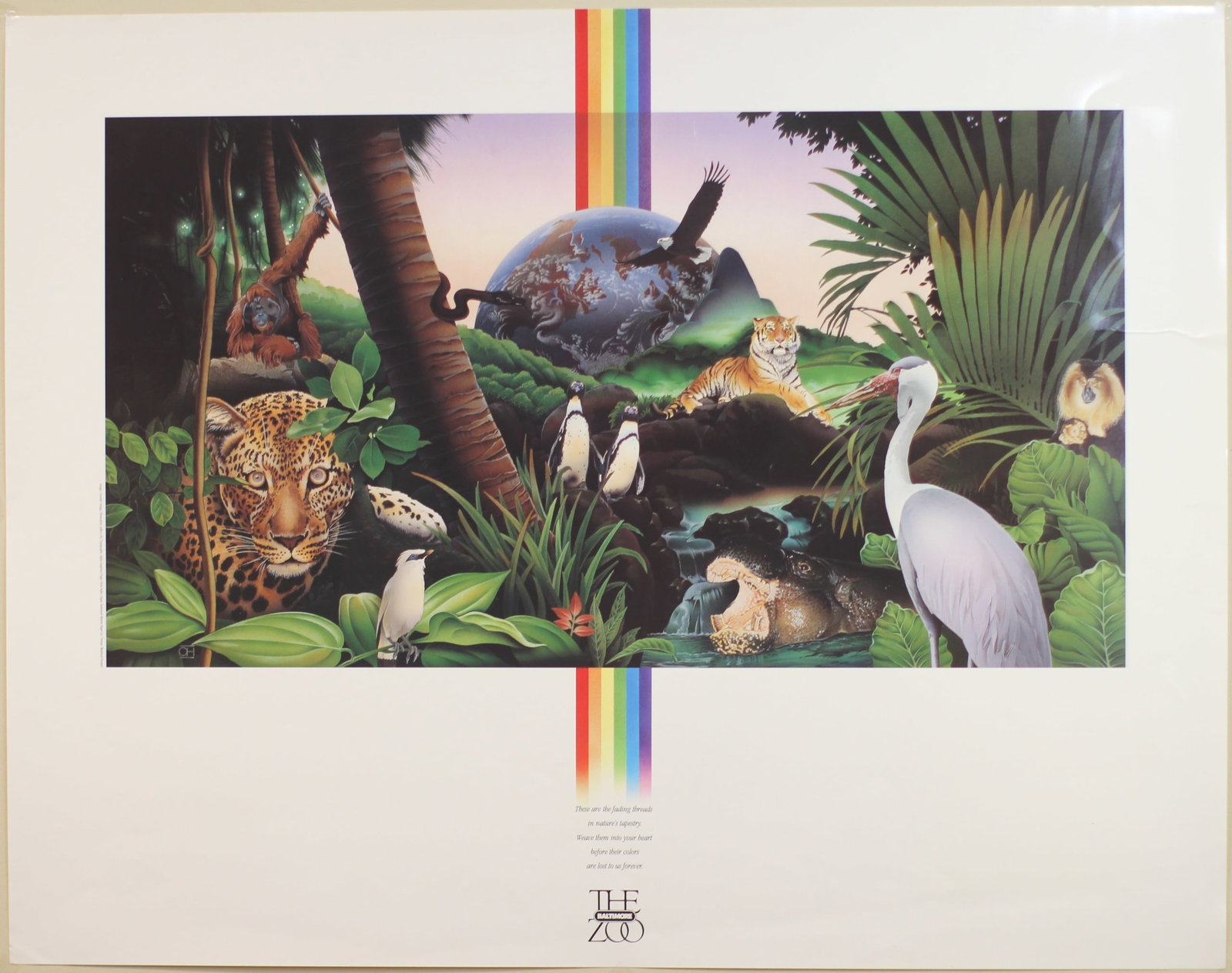 Endangered Species Poster – The Baltimore Zoo (1 of 5)