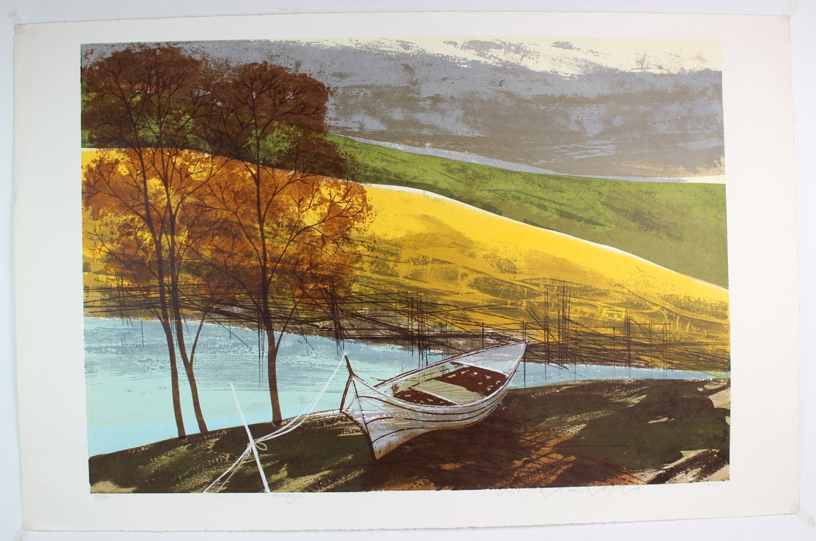 Howard Bradford, Annglo, Signed Serigraph (1 of 3)