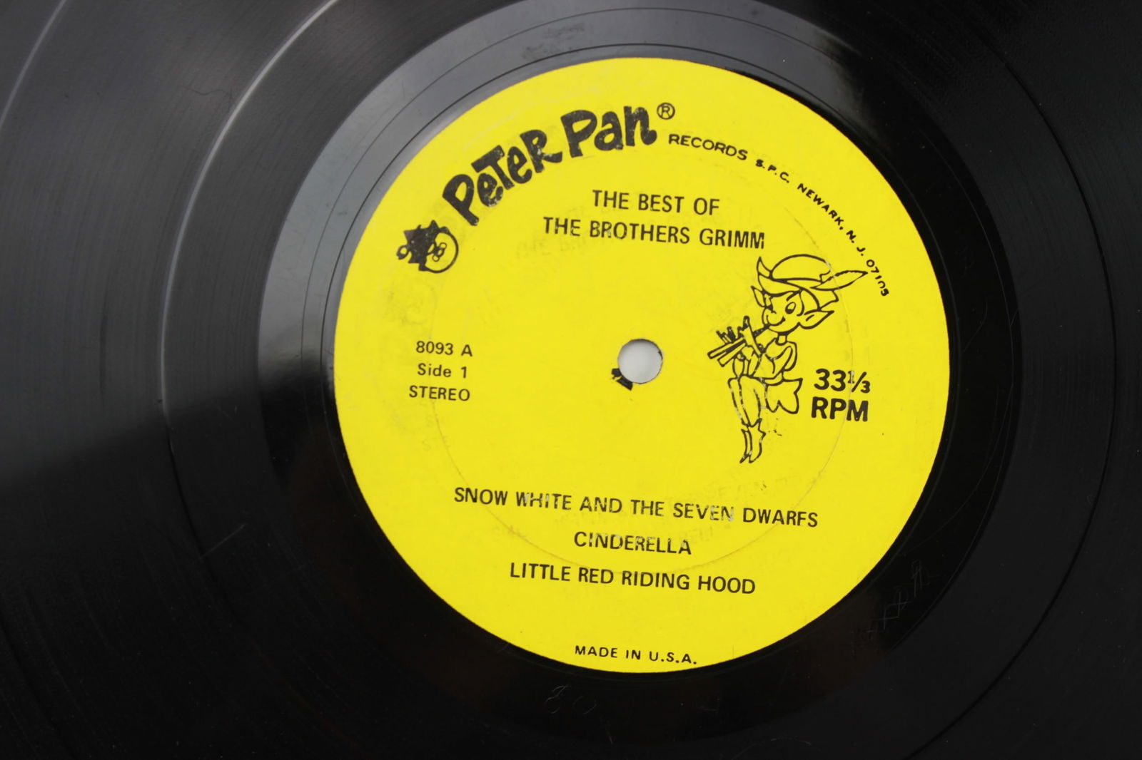 Five Children's 12-inch Vinyl Audio Records - 11