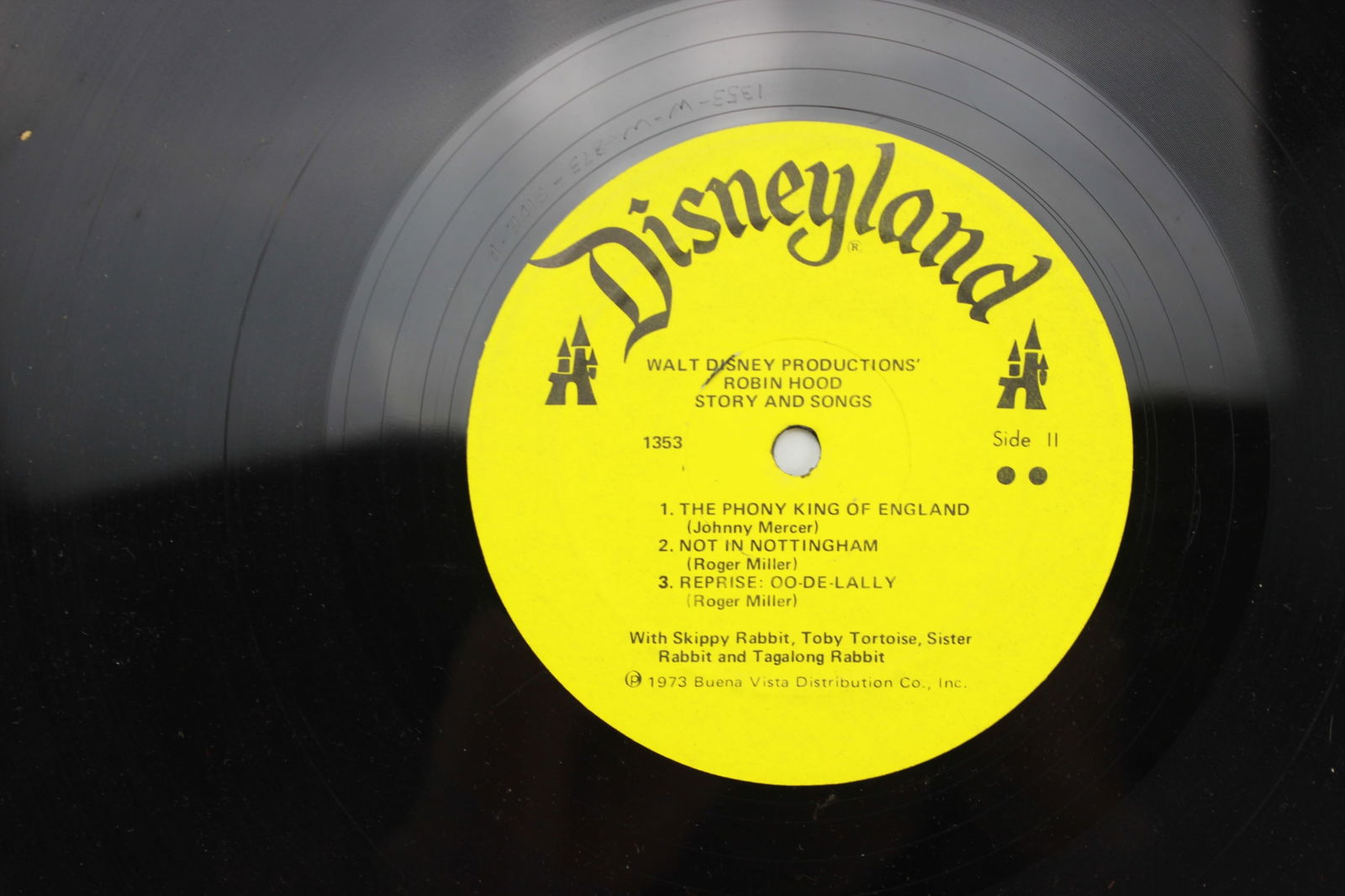 Five Children's 12-inch Vinyl Audio Records - 3