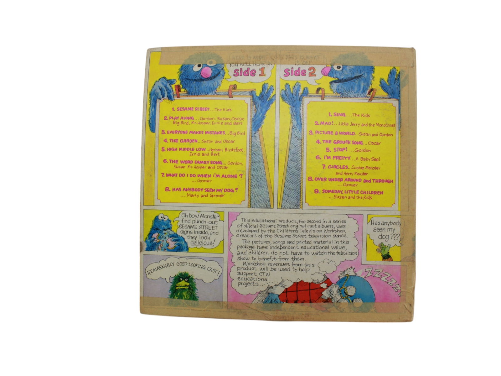 Five Children's 12-inch Vinyl Audio Records - 8