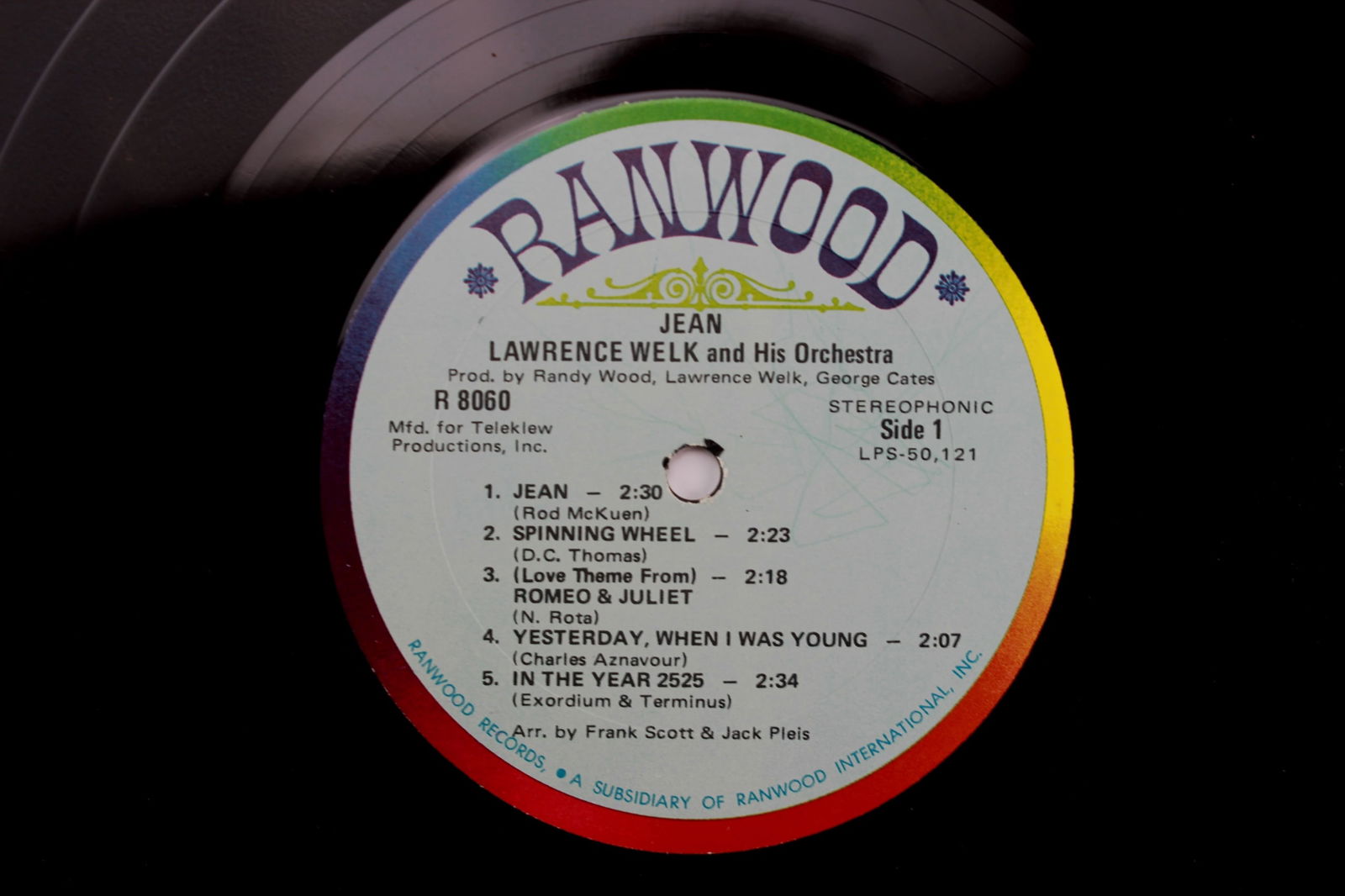 Five 12-inch Vinyl Audio Records - 15