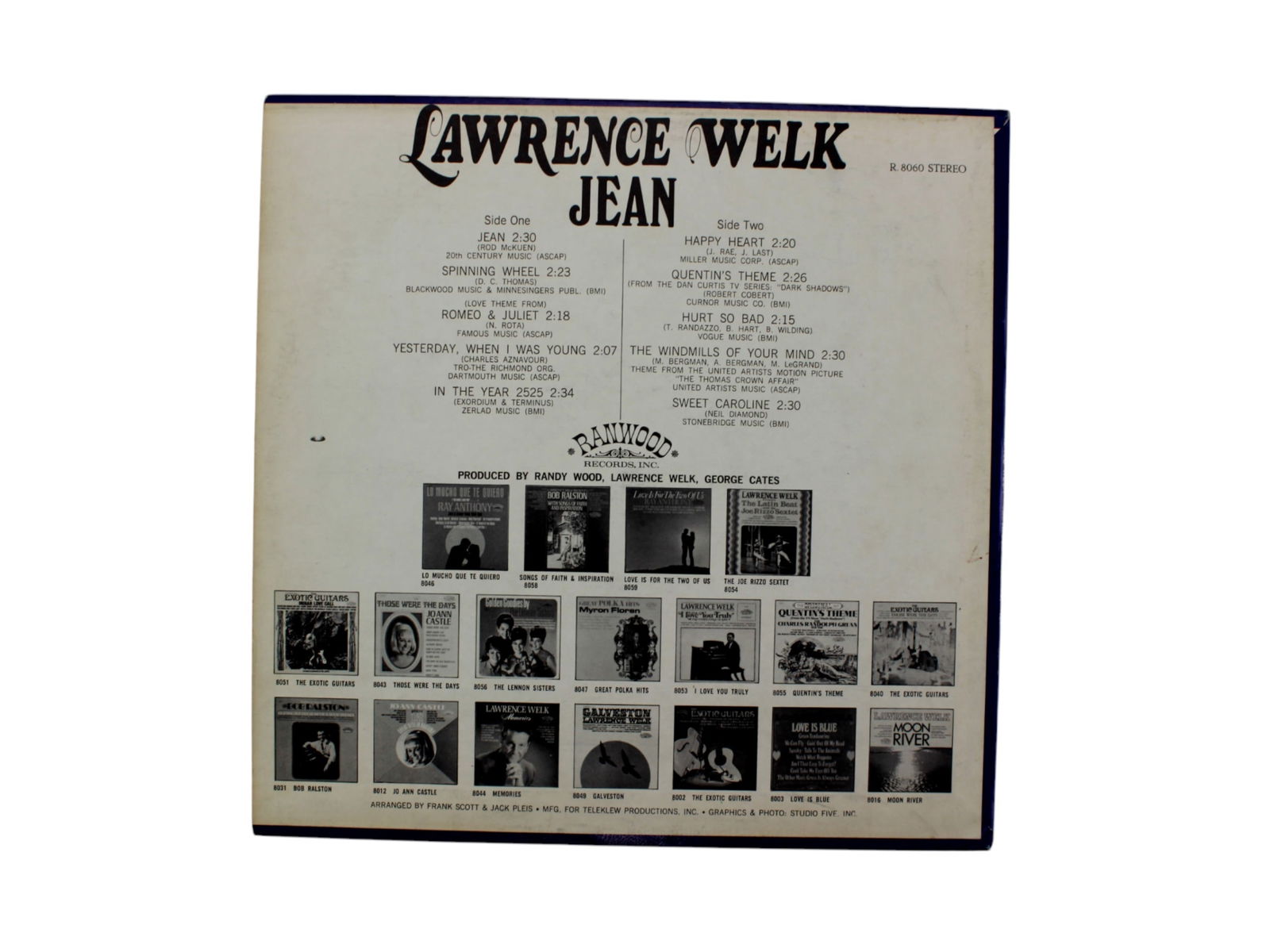 Five 12-inch Vinyl Audio Records - 16