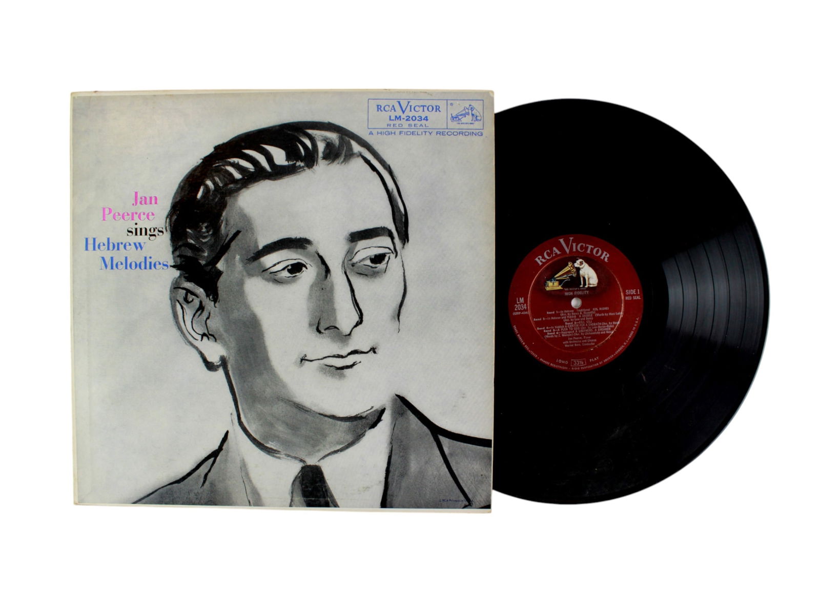 Five 12-inch Vinyl Audio Records - 5