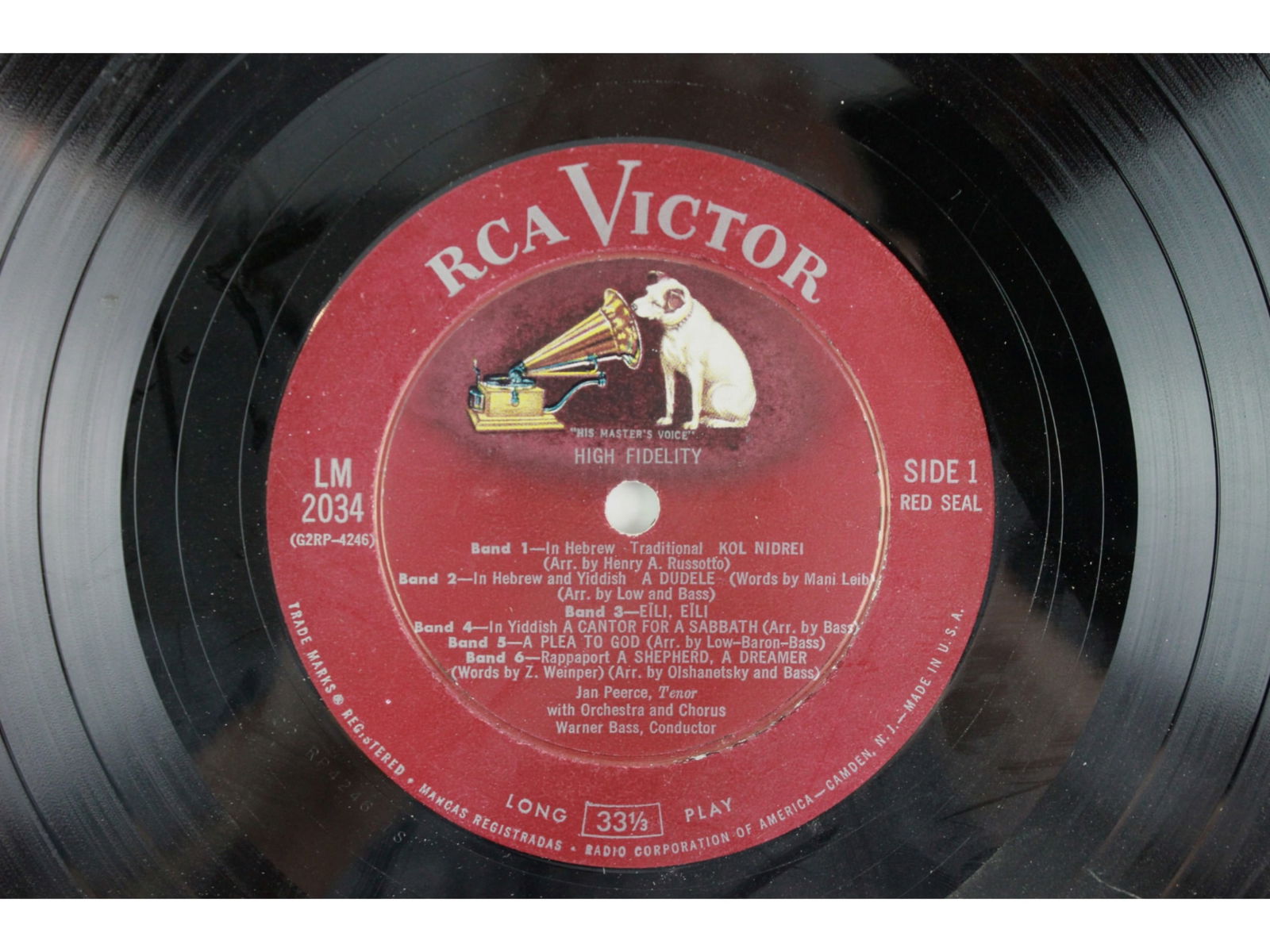 Five 12-inch Vinyl Audio Records - 6