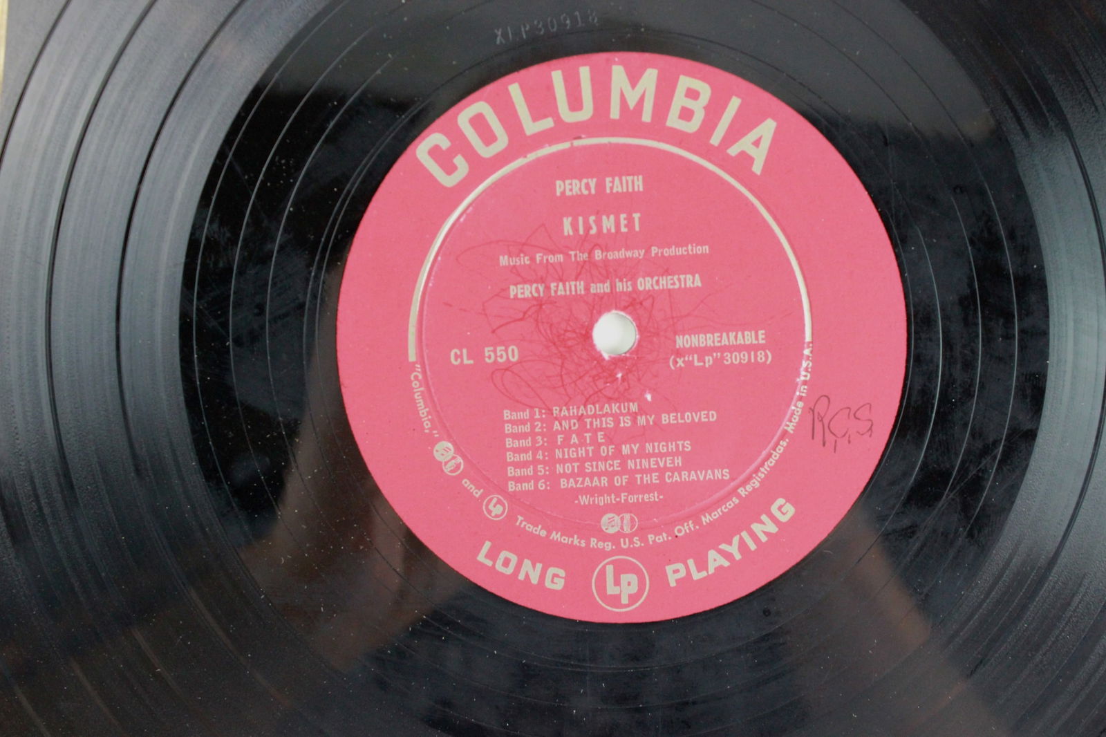 Five 12-inch Vinyl Audio Records - 9