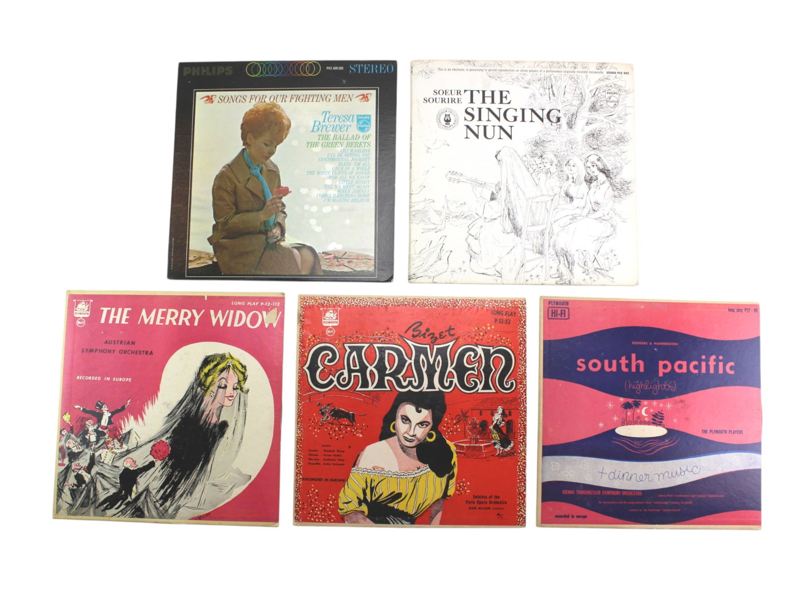 Vintage Vinyl LP Lot – Classics & Musicals (5) (1 of 17)